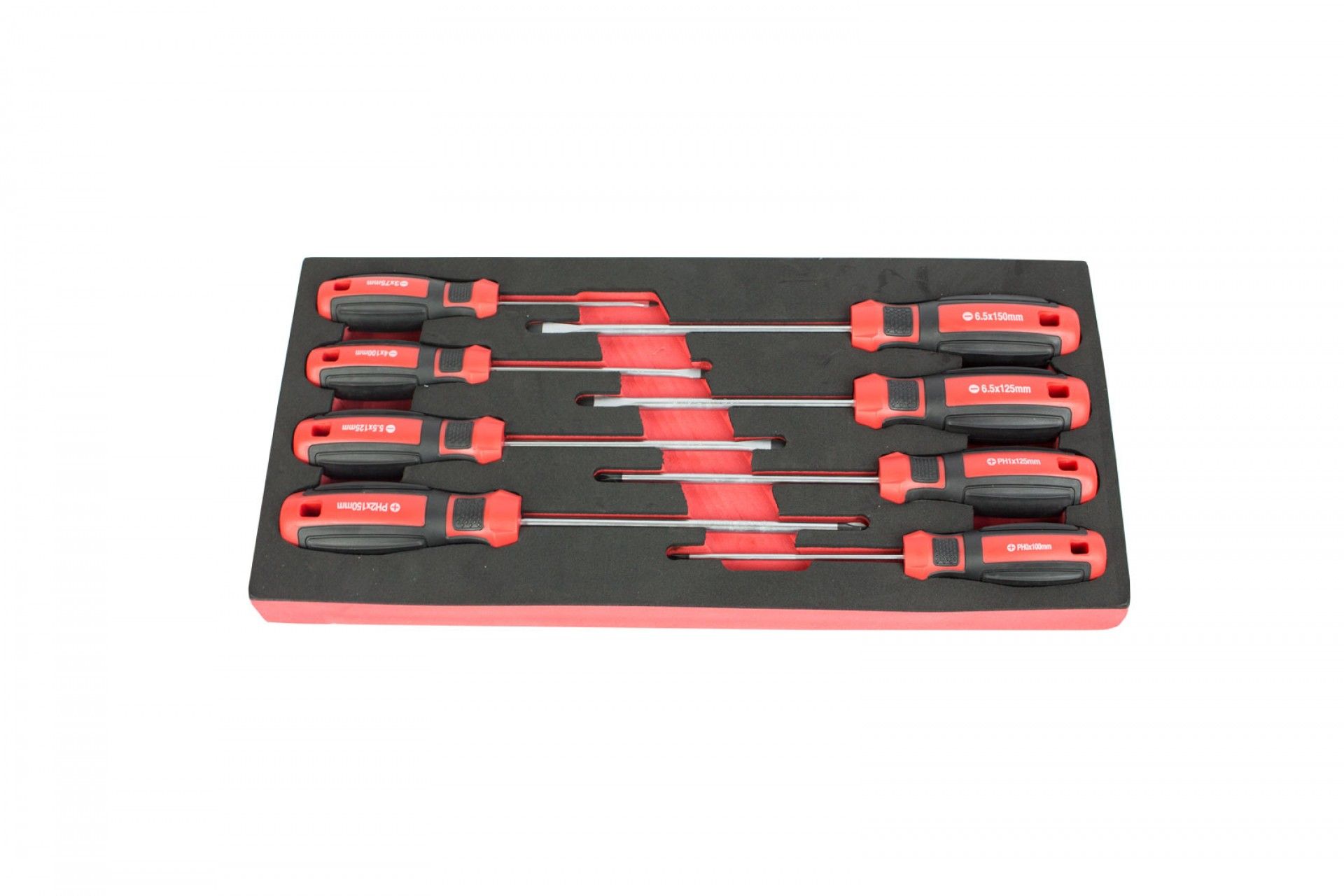 SET DI CACCIAVITI PIATTI E PH 8 PZ