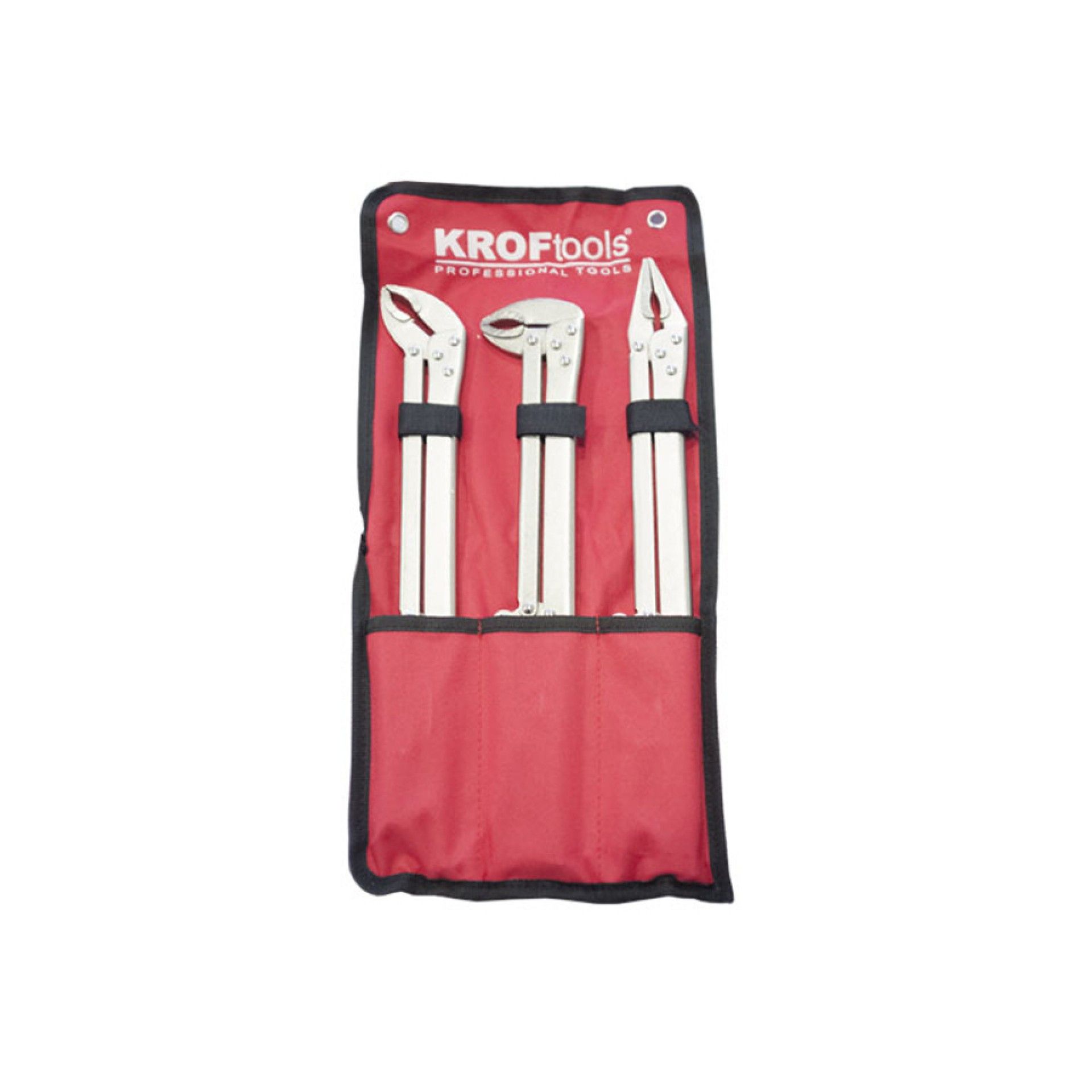 JUEGO MORDAZAS GRIP 380mm 3PZS