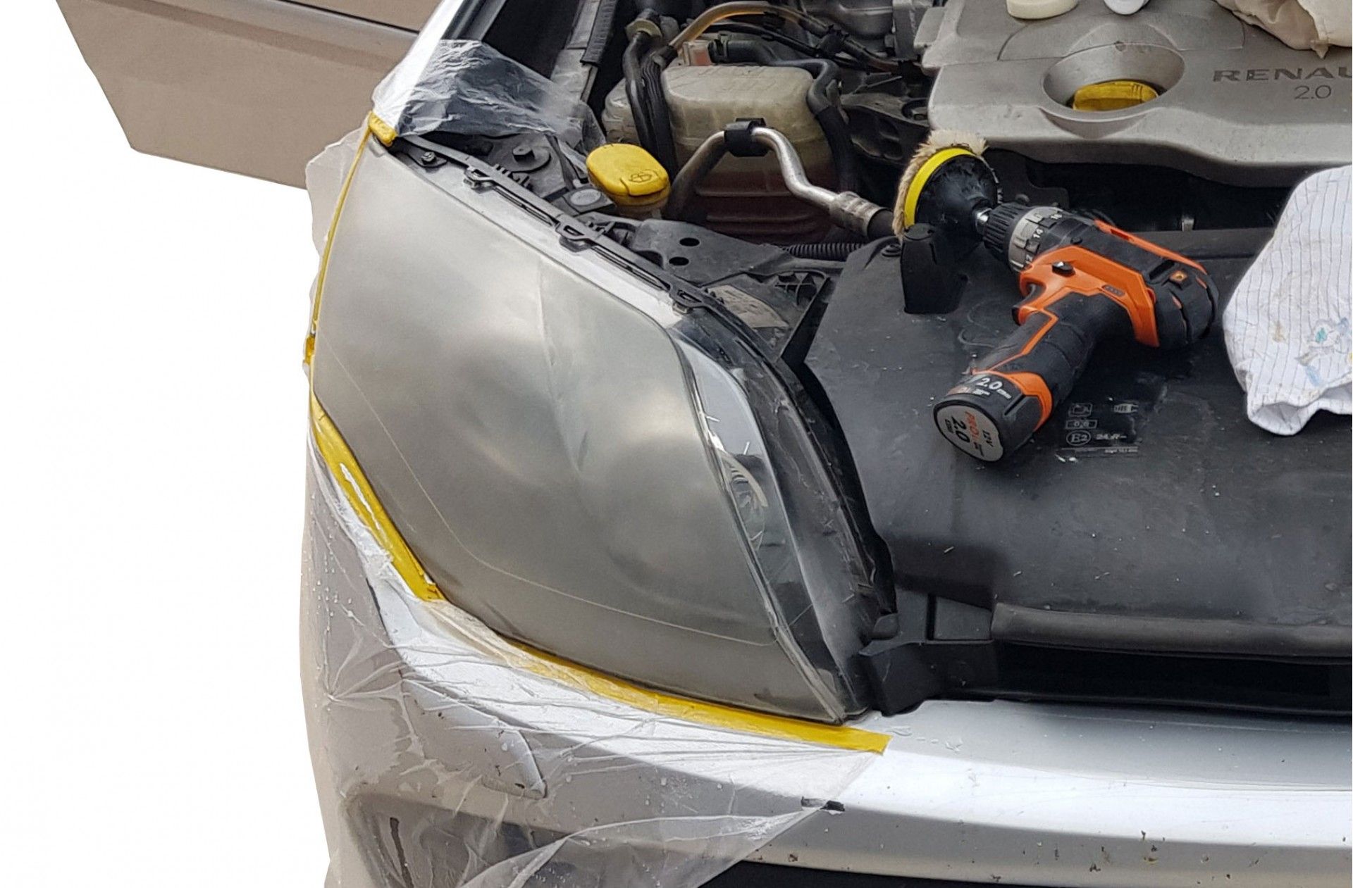 VEHICLE HEADLIGHT RESTORATION KIT