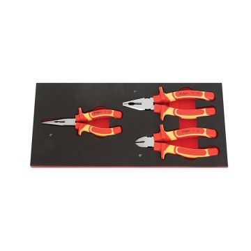 INSULATED PLIERS SET 3 pcs