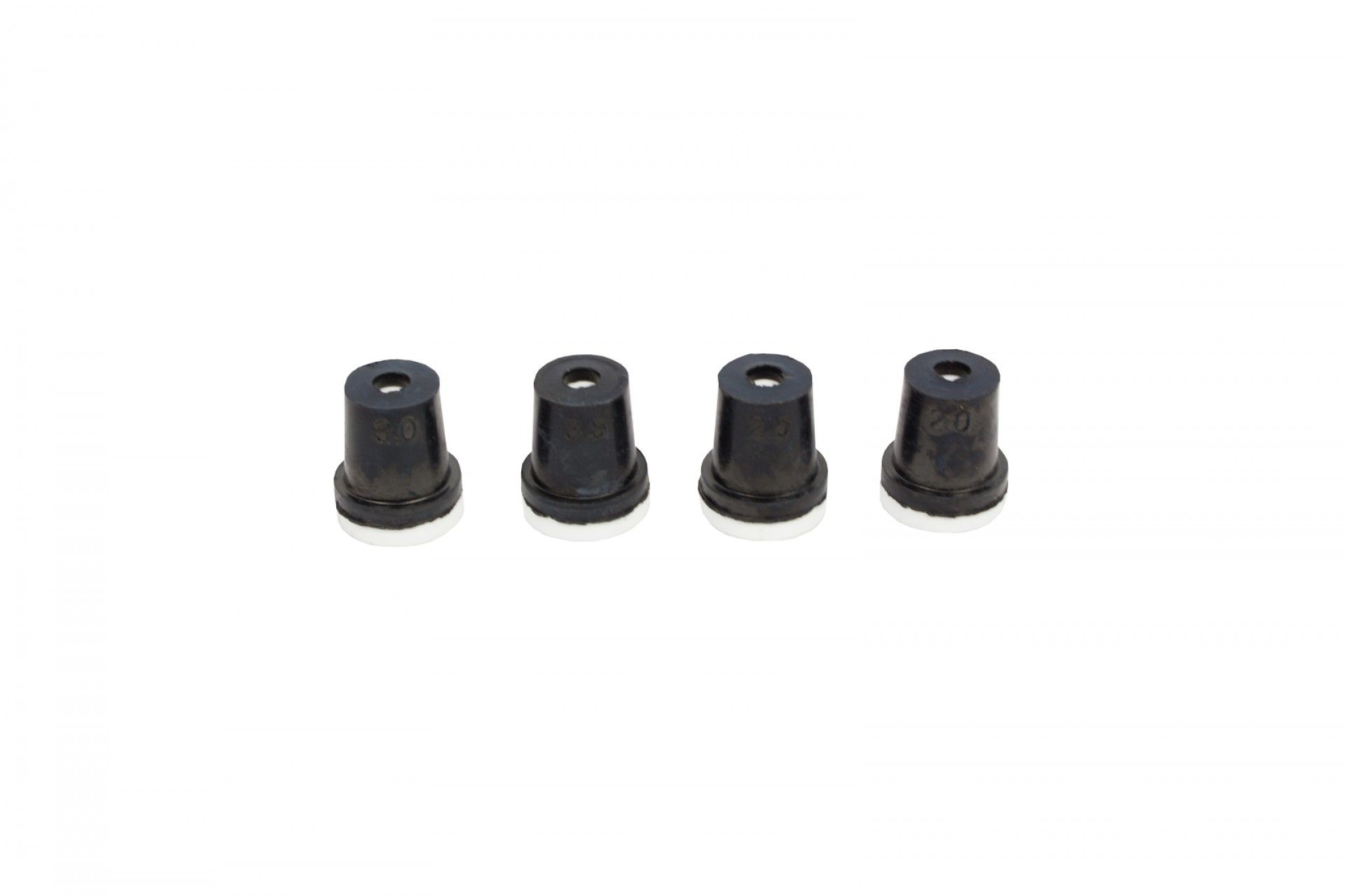 KIT 4 BOCAIS P/ PISTOLA JATO AREIA 2/2.5/3/3.5mm