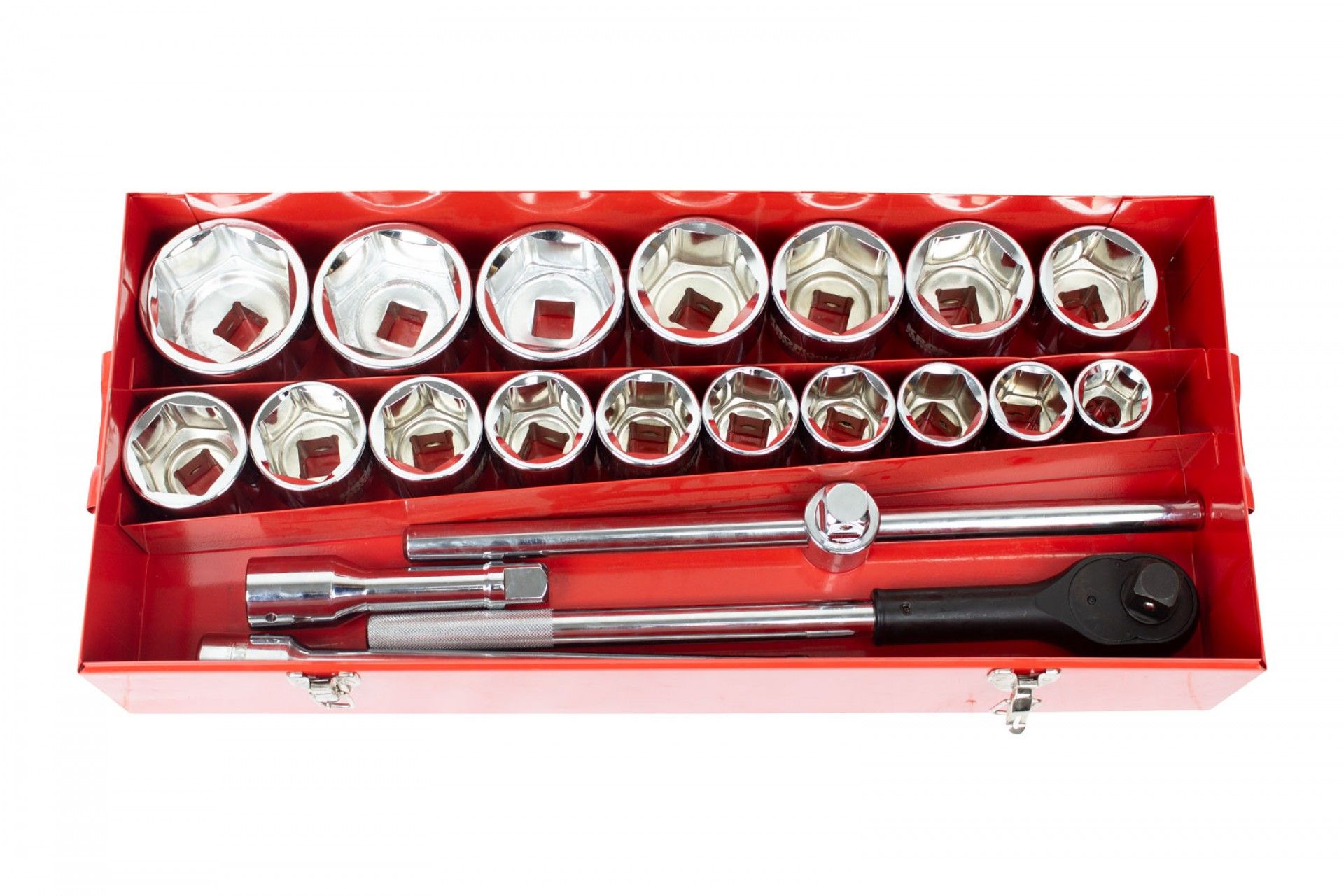 KIT CHIAVI A BUSSOLA 1´´ 6PT 21 PEZZ