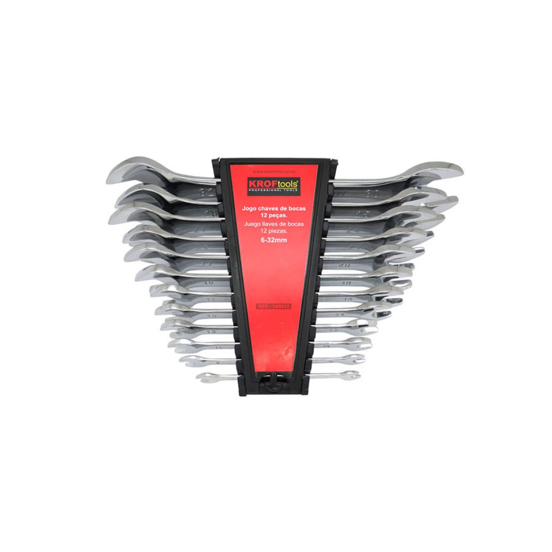 JUEGO 12 LLAVES FIJAS 6-32mm