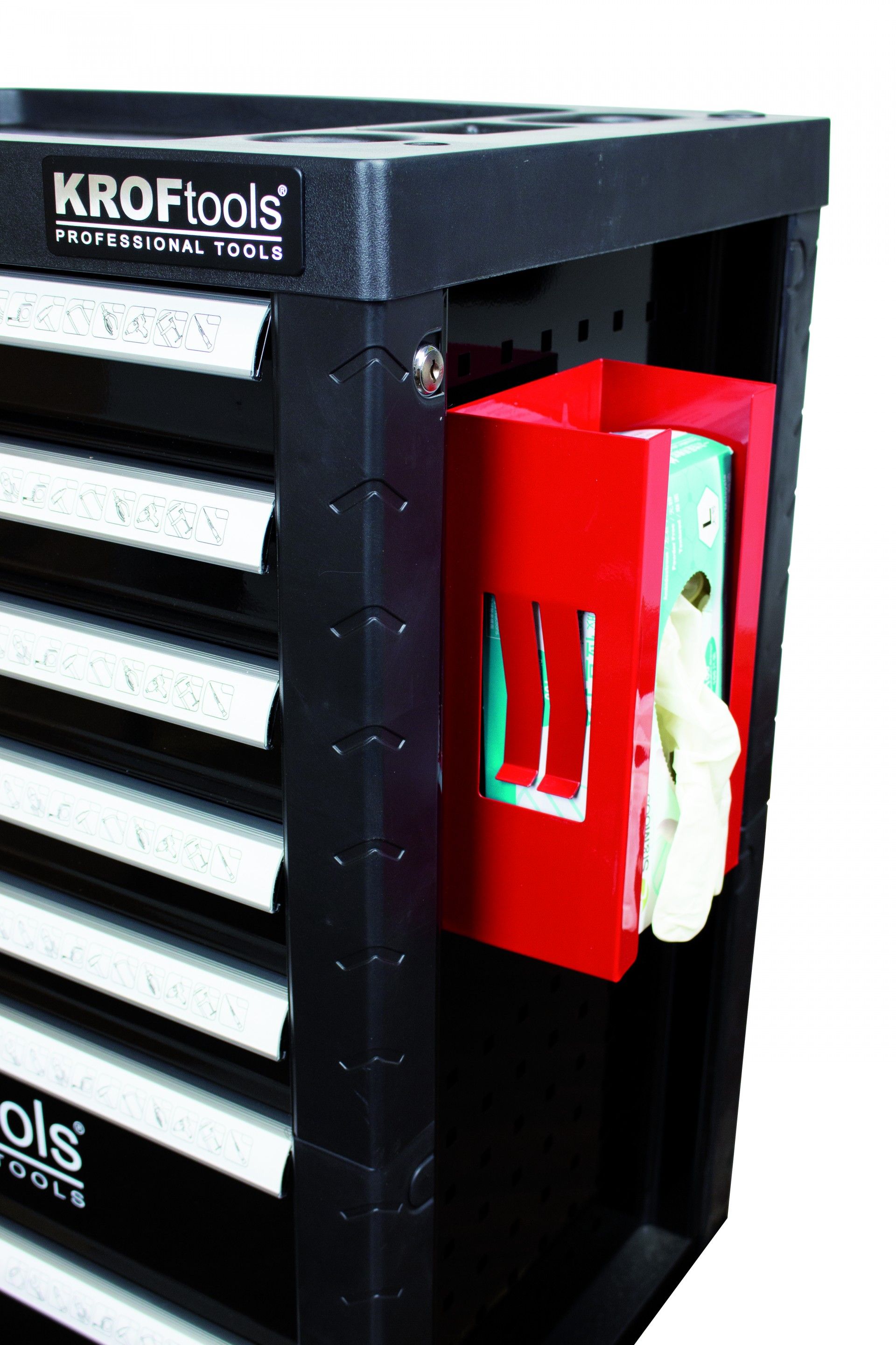 MAGNETIC HOLDER FOR GLOVE/TISSUE