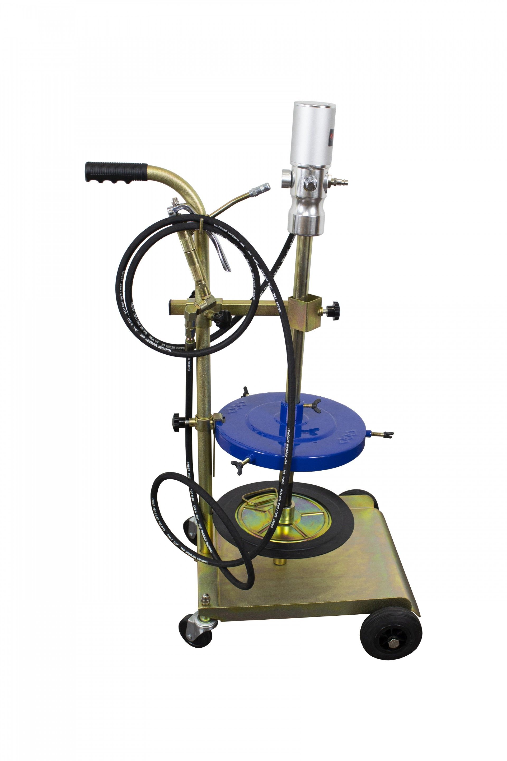 KIT INGRASSATORE CON CARRELLO 60 KG