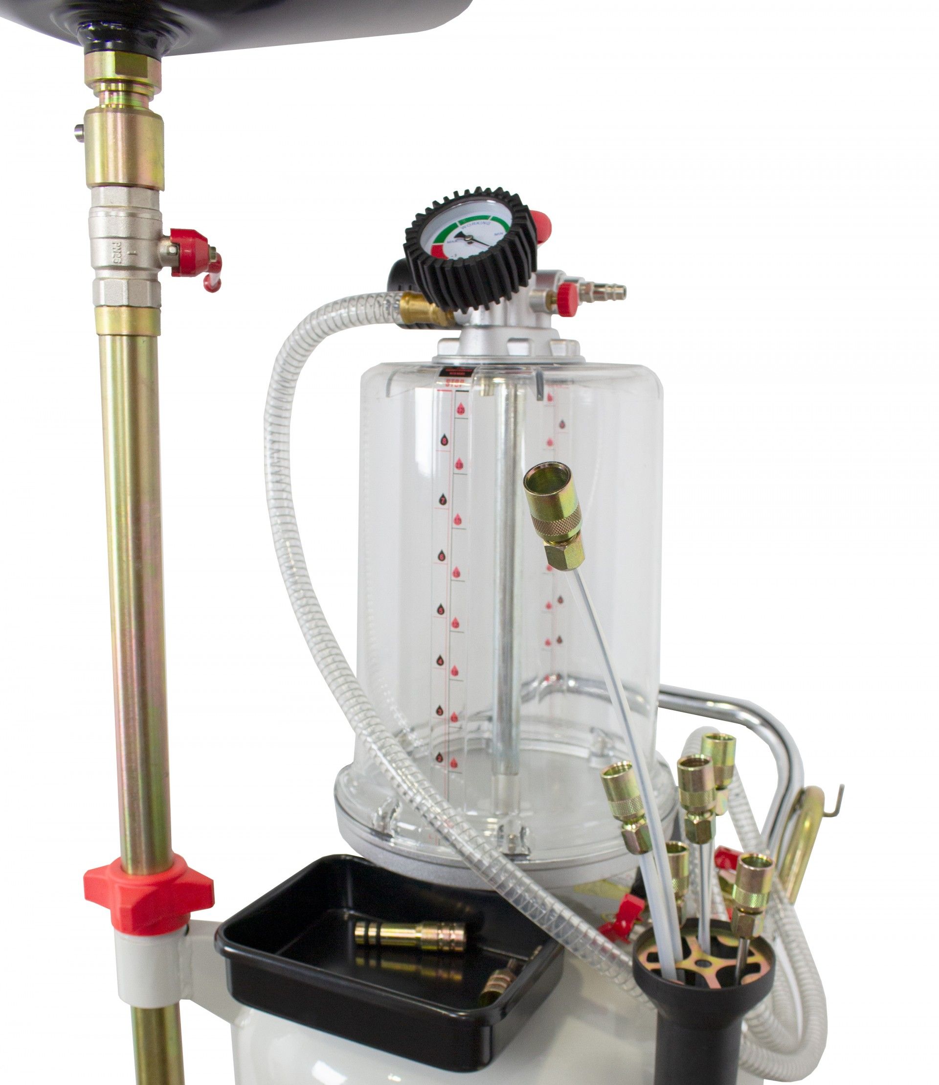 ASPIRADOR ACEITE CON VISUALIZADOR 90L