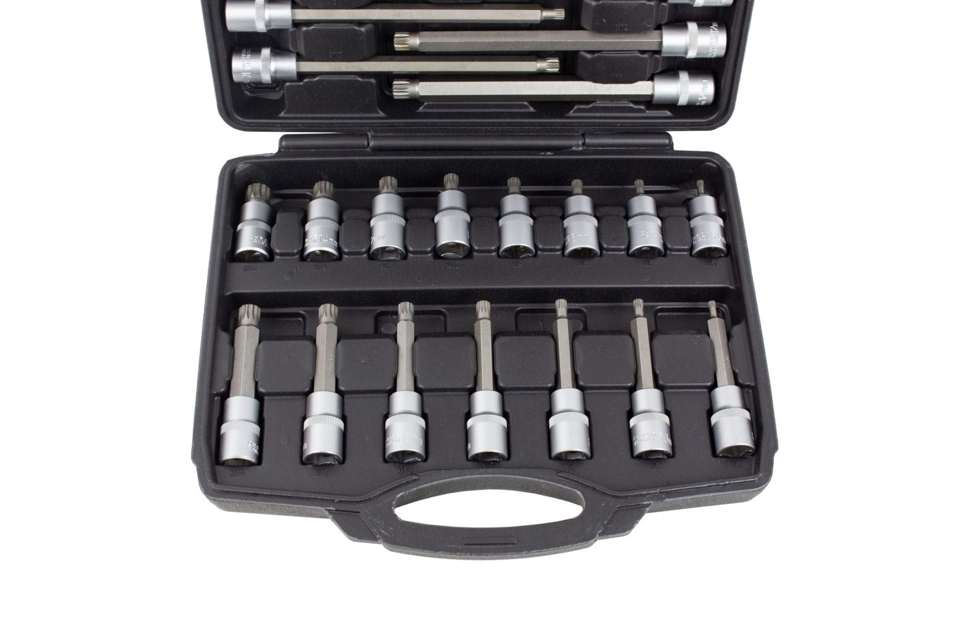 KIT CHAVES CAIXA C/ BIT XZN 1/2" 26PCS