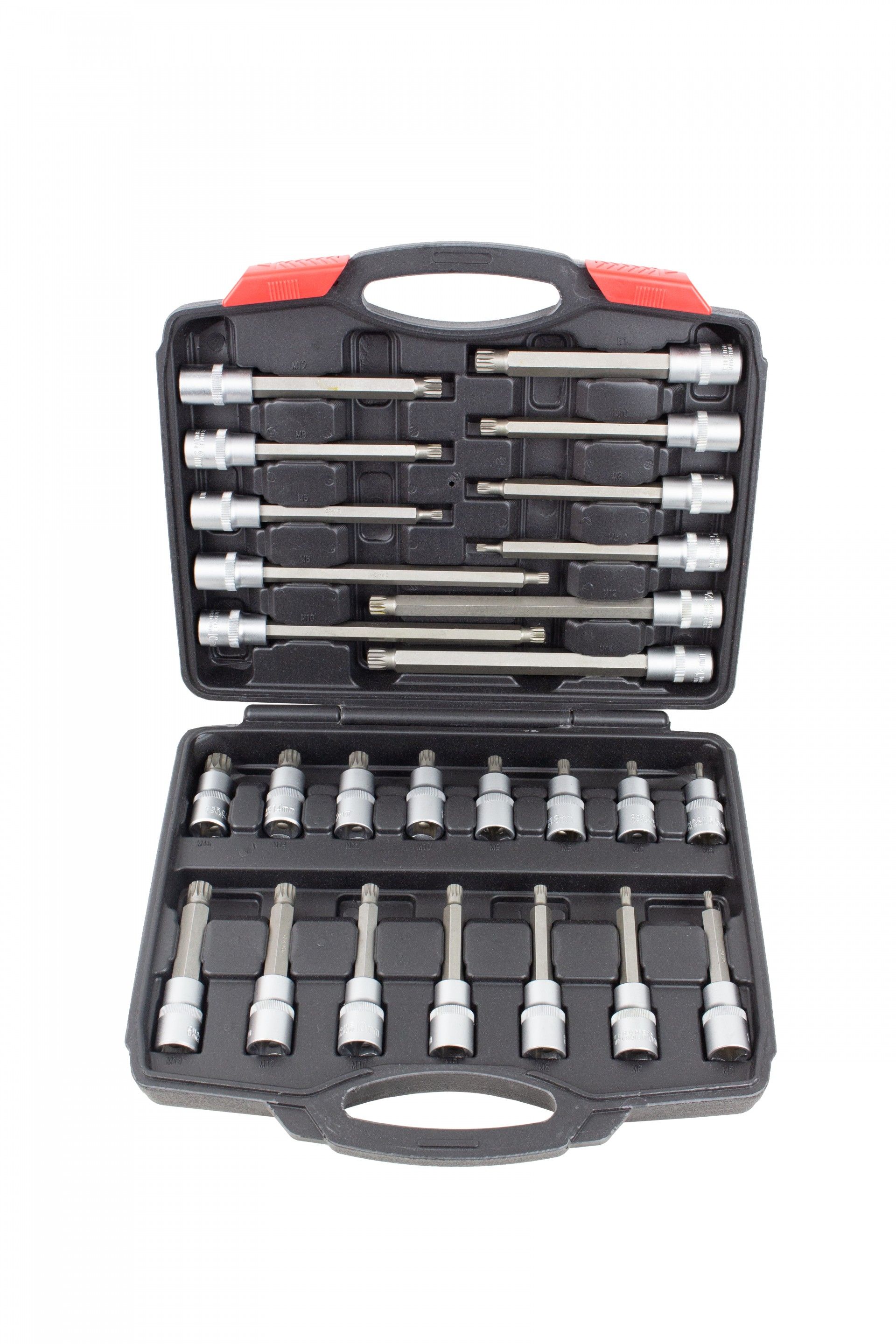 KIT CHAVES CAIXA C/ BIT XZN 1/2" 26PCS