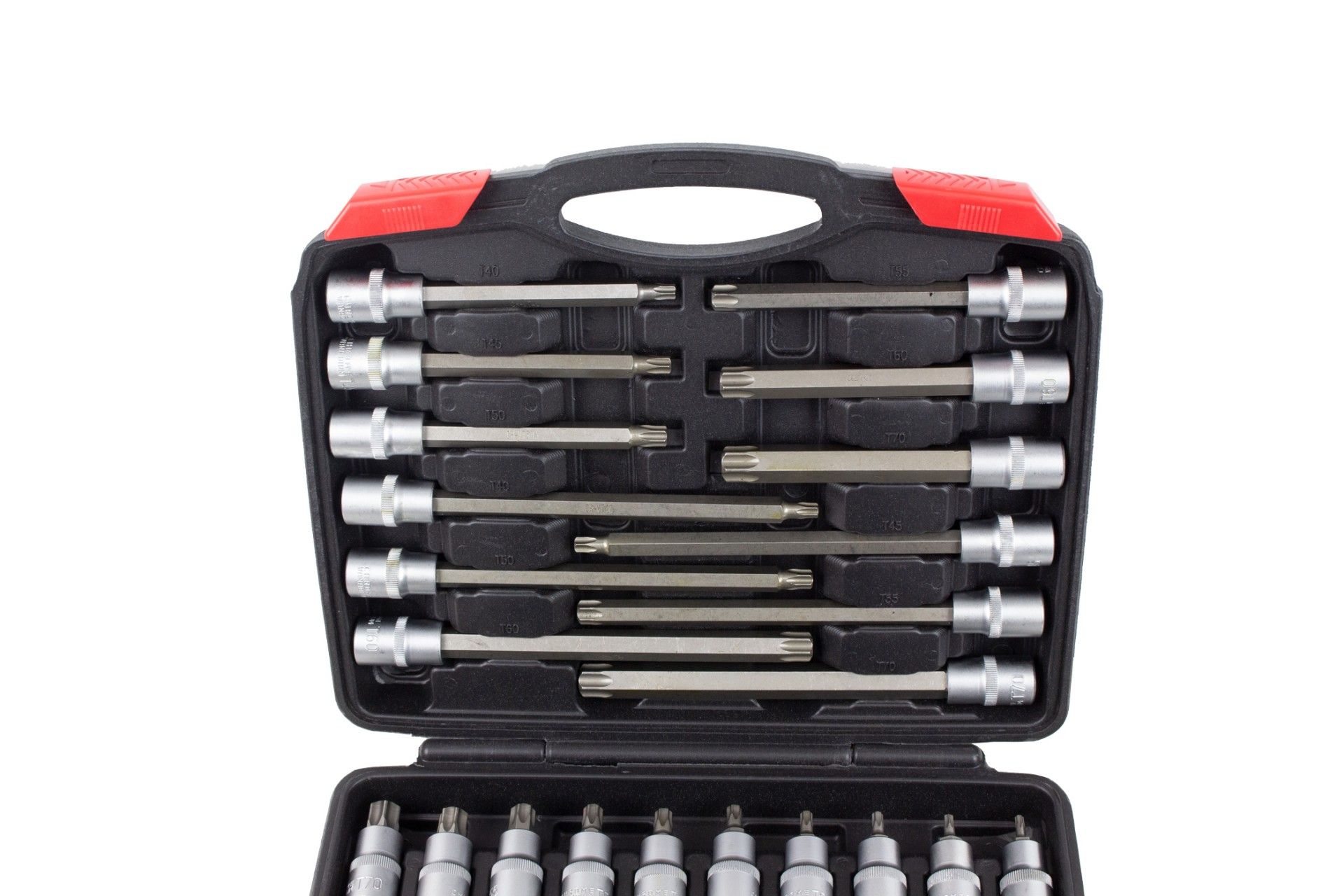 KIT CHAVES CAIXA C/ BIT TORX 1/2" 32 PCS