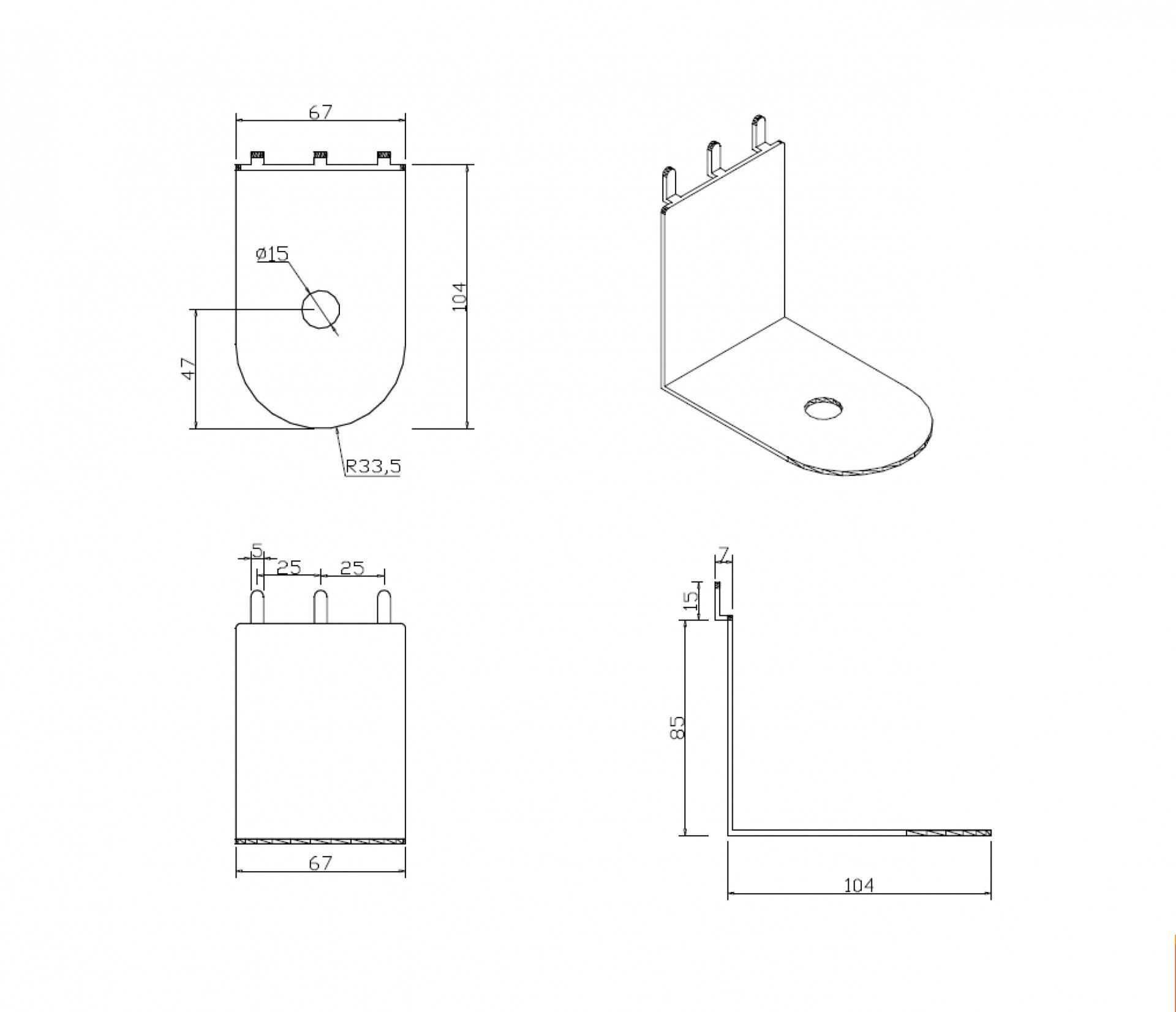 104mm PNEUMATIC HOOK