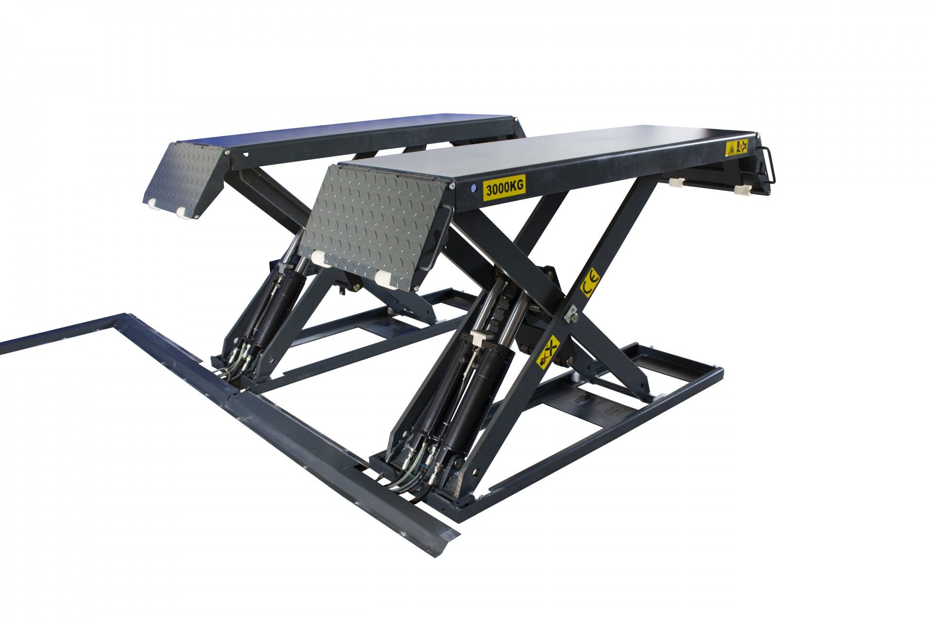 3TONNEN BODENHYDRAULISCHE SCHERENBÜHNE 1M HUBHÖHE