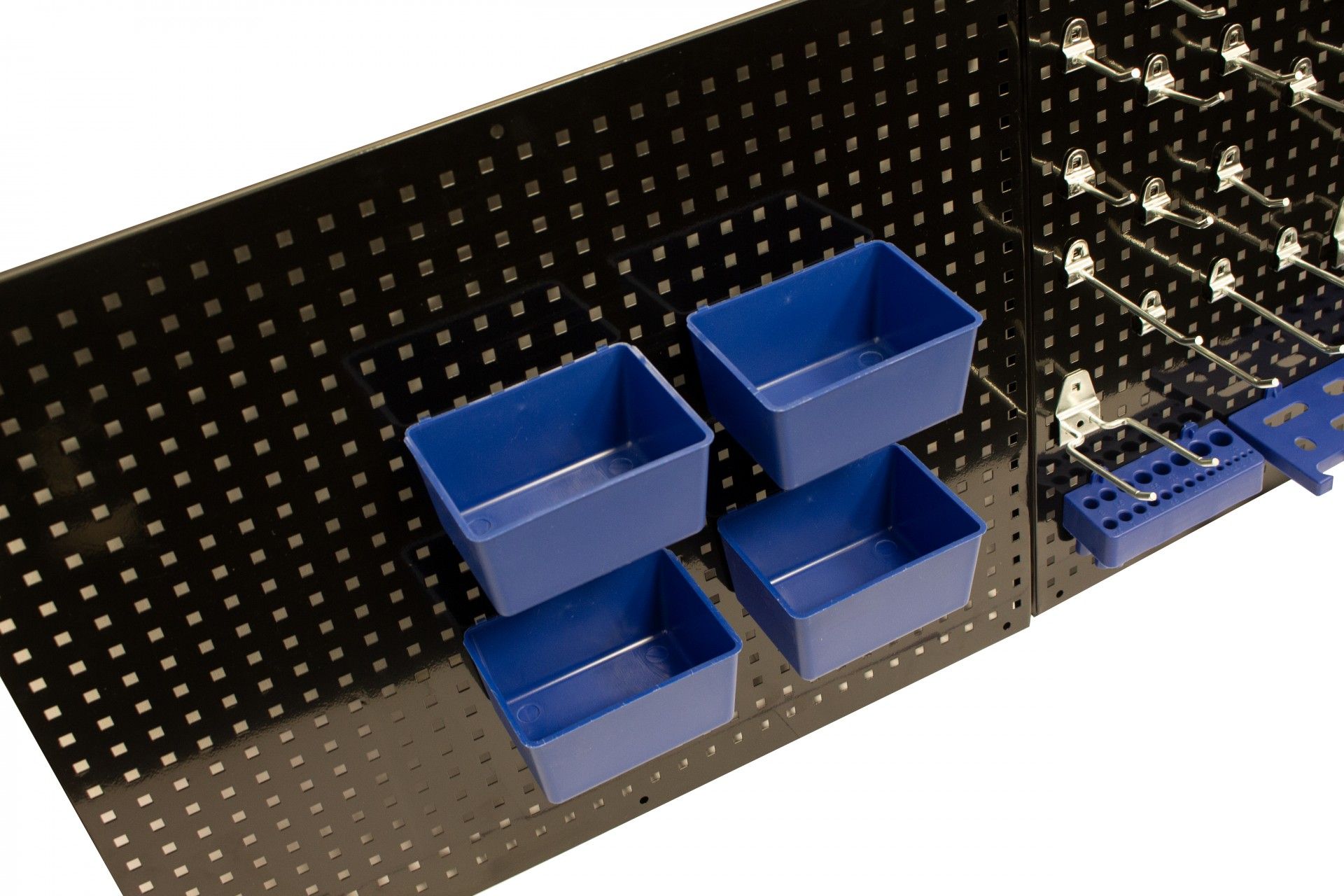 KIT 2 PANELES PERFORADOS C/ 32 ACCESORIOS