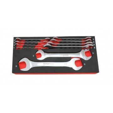 DOUBLE OPENED ENDED SPANNER SET 10pcs