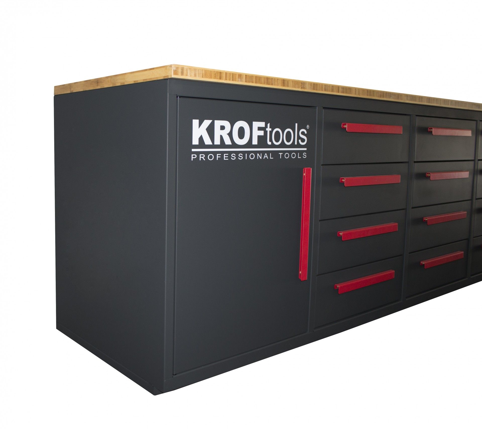 BANCADA DE TRABALHO COM GAVETAS 2,85M