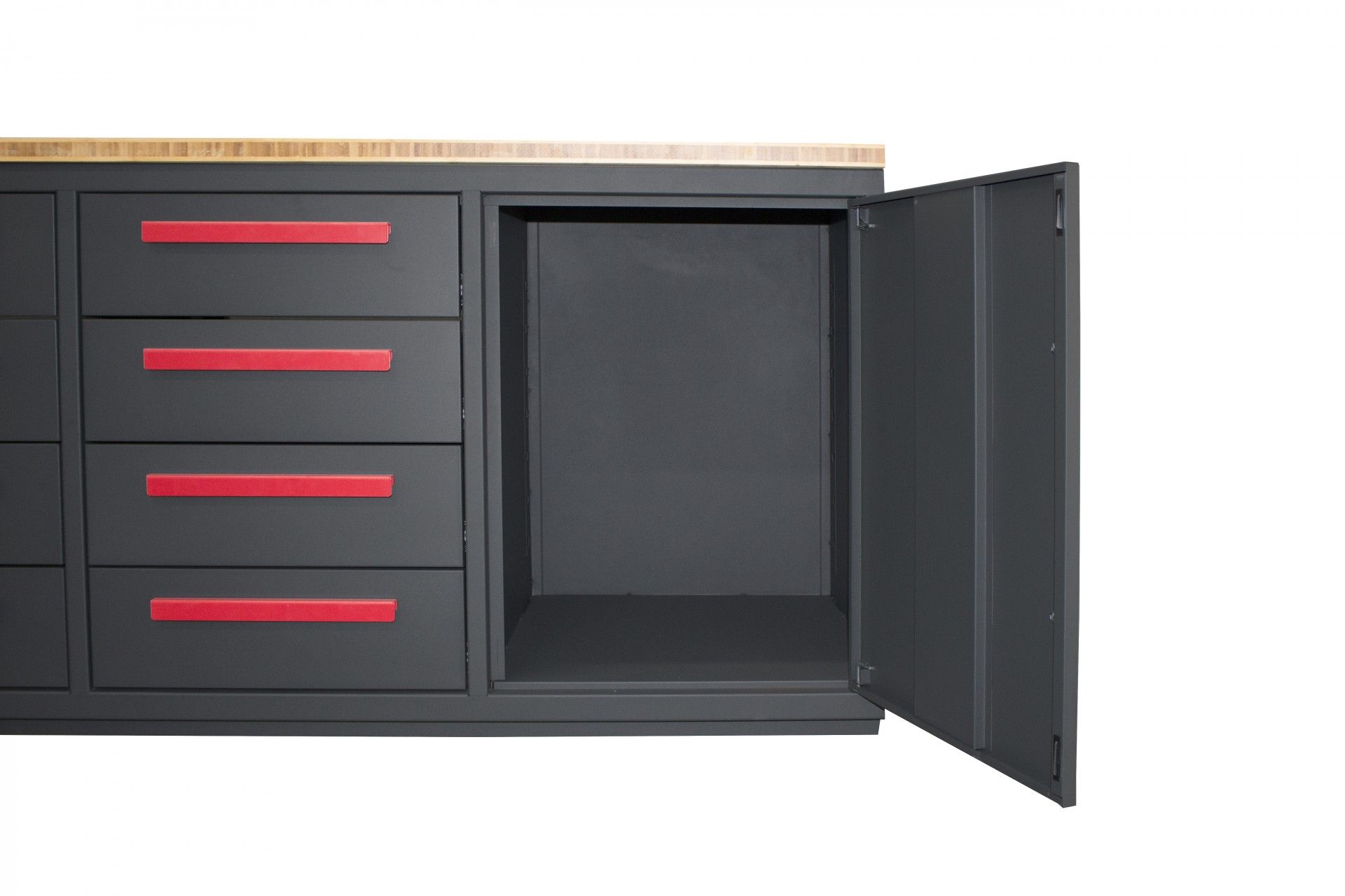 BANCADA DE TRABALHO COM GAVETAS 2,85M