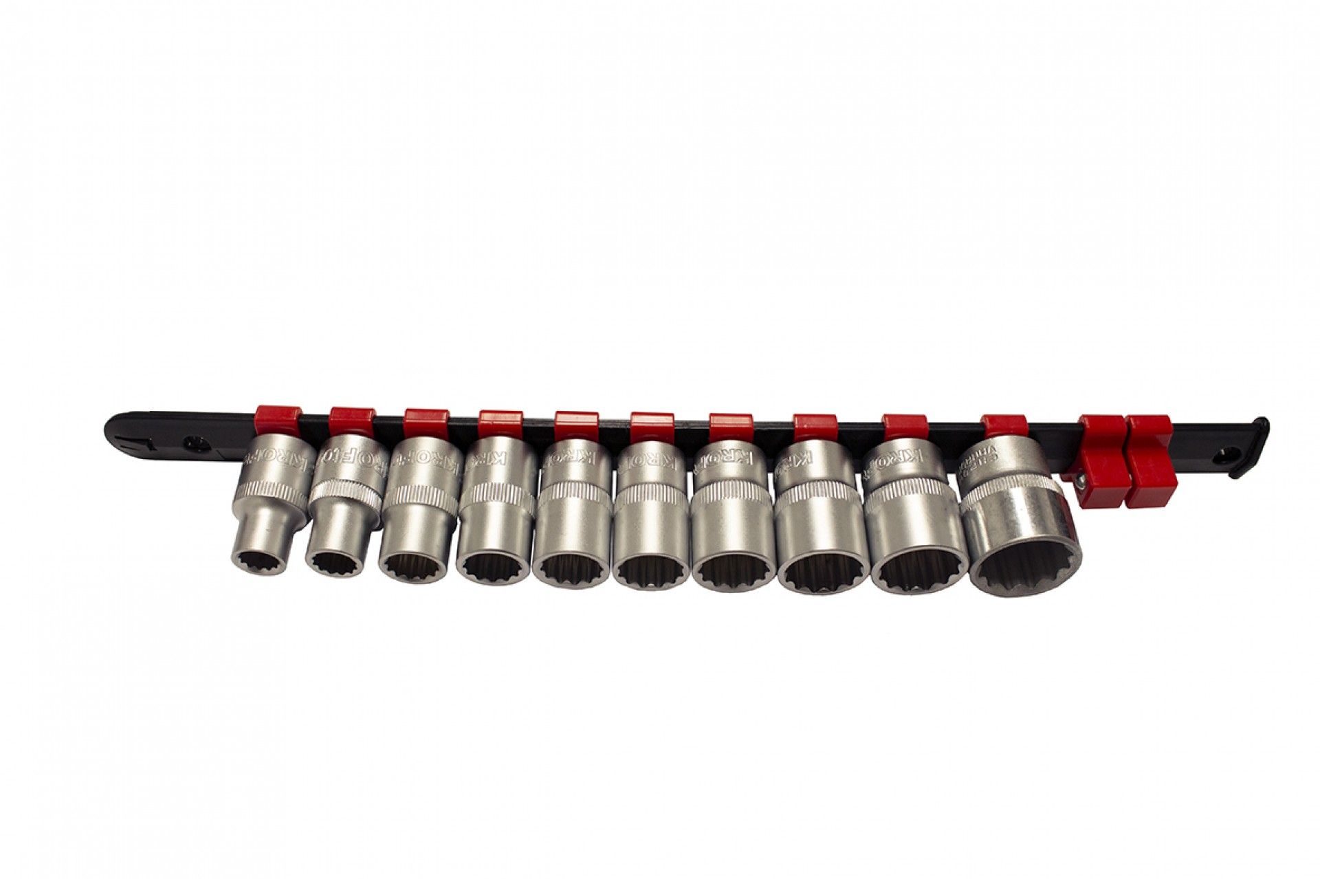 10 STECKSCHLÜSSEL 1/2” DOPPELSECHSKANT-SATZ