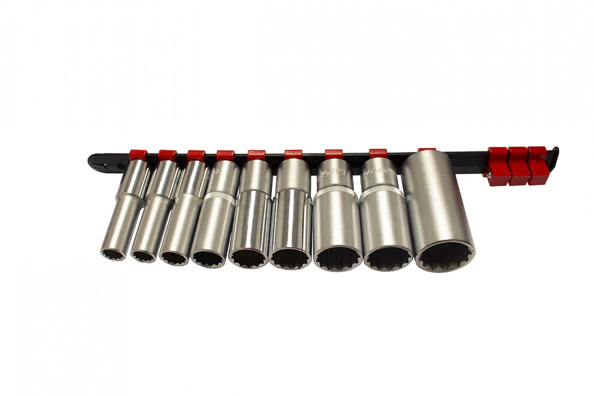 JUEGO LLAVES DE VASO 1/2" BIHEXAGONAL LARGO