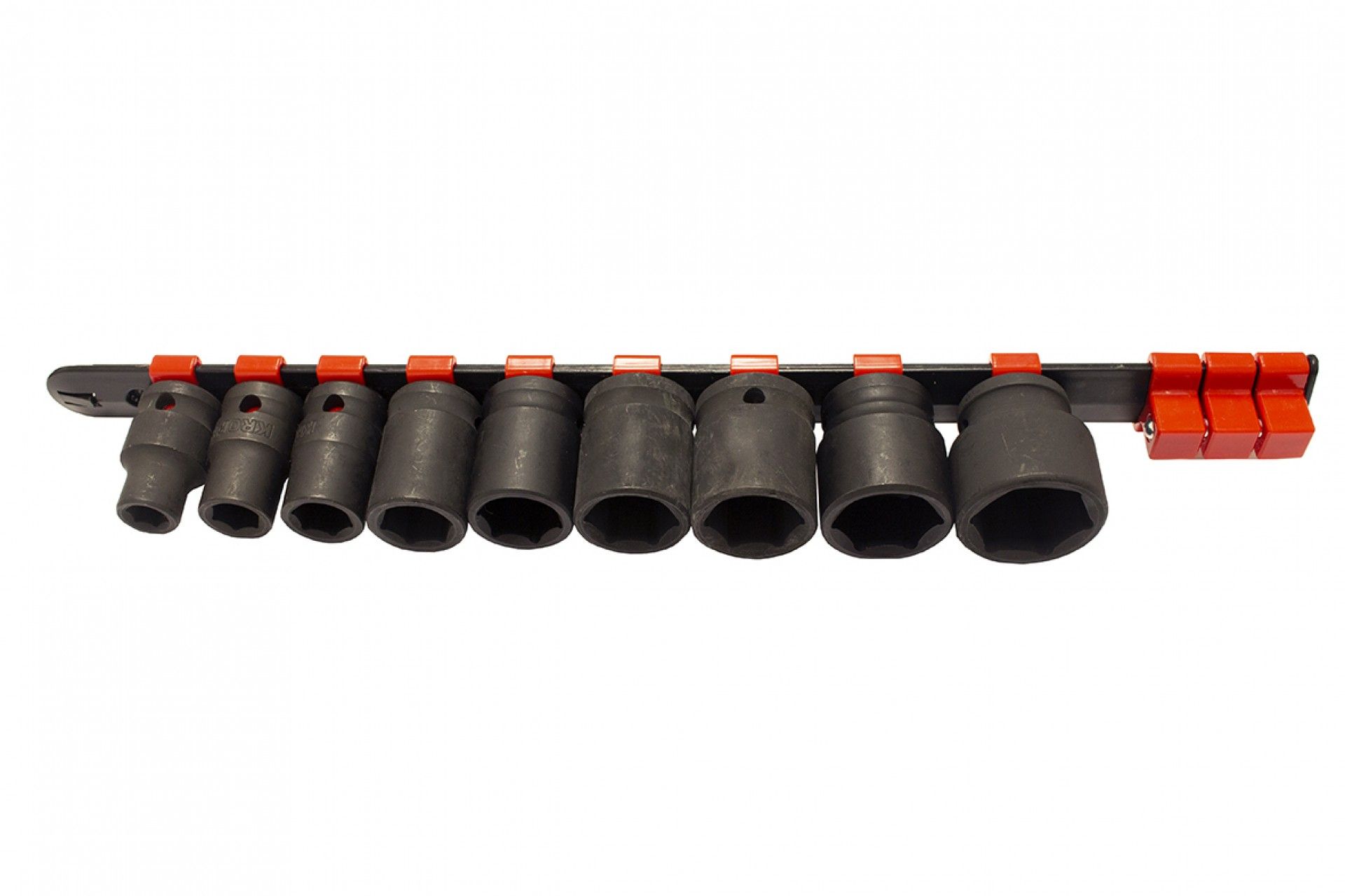 9 STECKSCHLÜSSEL 1/2” SCHLAGSCHRAUBER-SATZ