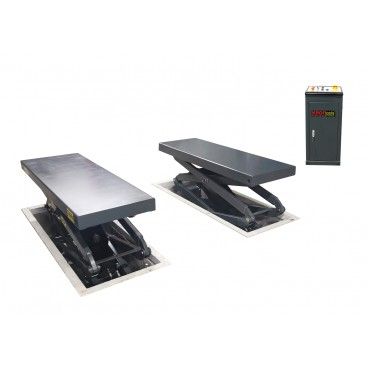 ELEVADOR TESOURA EMBUTIR  HIDRULICO 3,5TON