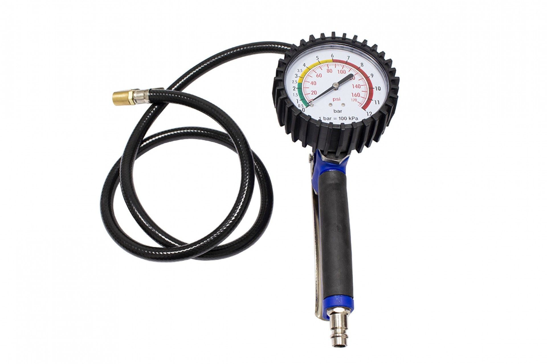 MANÓMETRO ENCHER PNEUS 0-170 PSI ALTA PRECISÃO