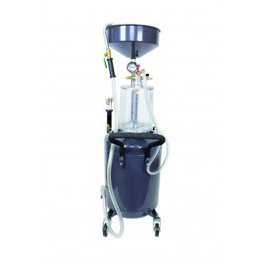 OIL VACUUM EXTRACTOR WITH MEASURING CUP 80L