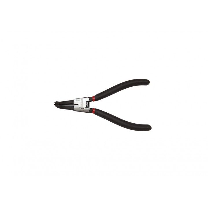 CIRCLIP PLIERS FOR EXTERNAL CIRCLIPS, CURVED 125MM