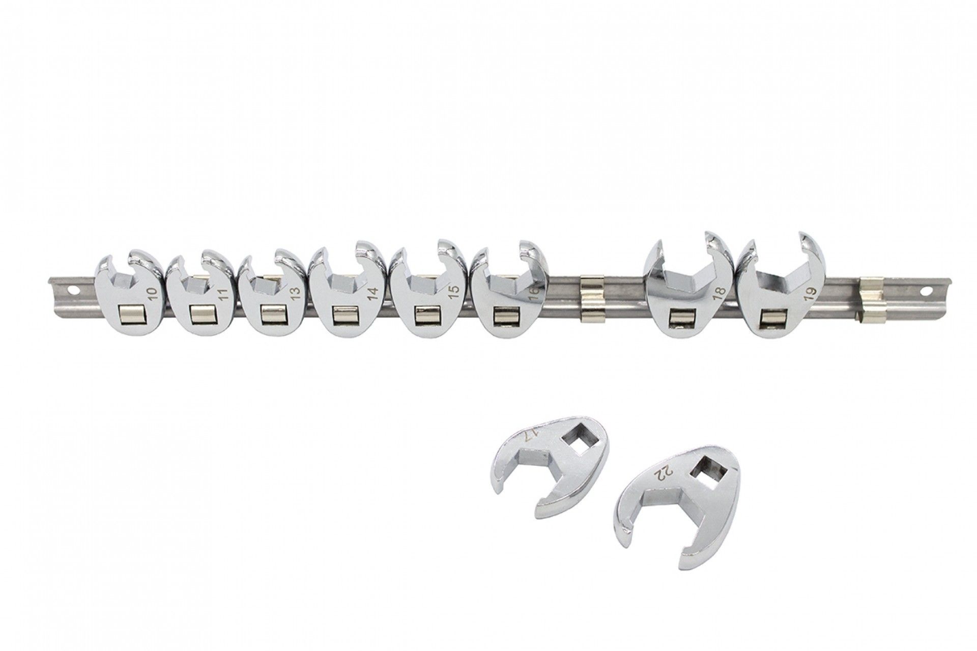 3/8" CROWFOOT WRENCH SET 10PCS