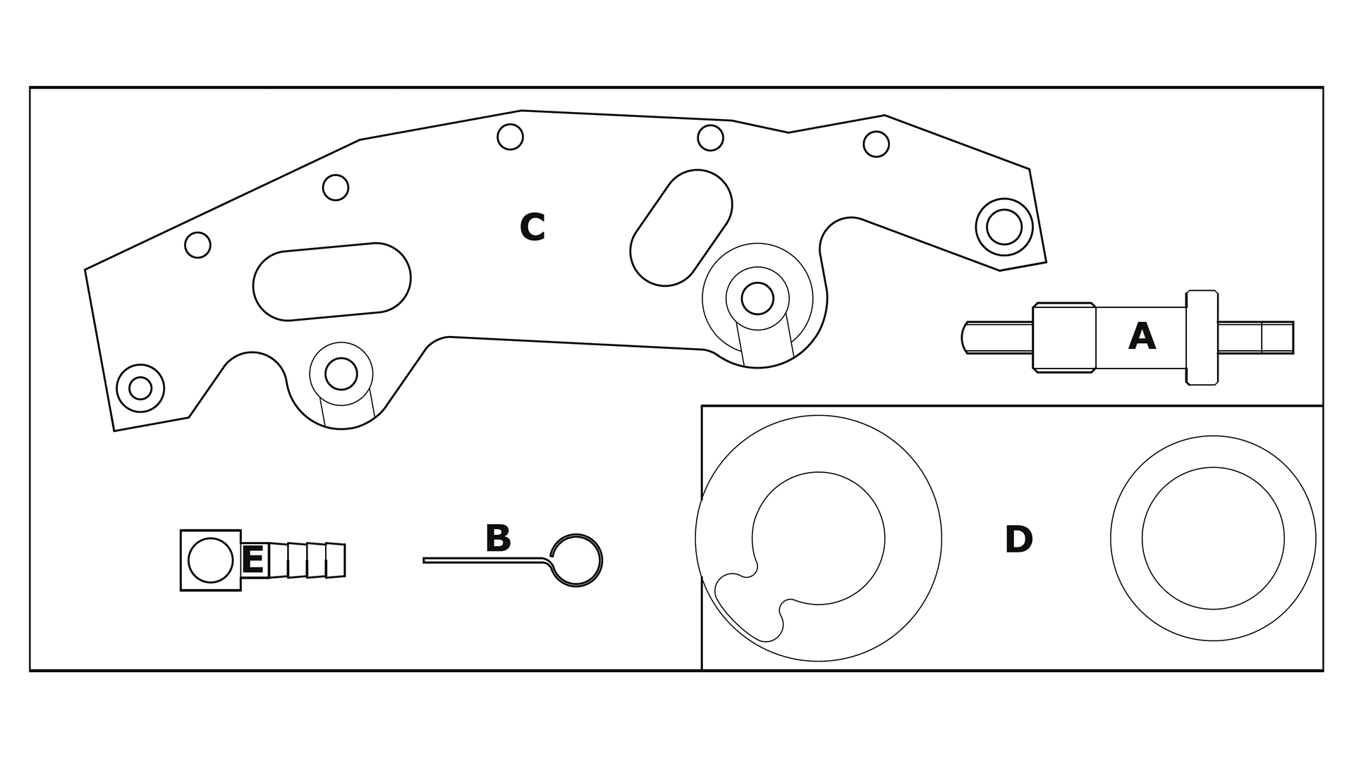 TIMING TOOL BMW M52 M54 M56