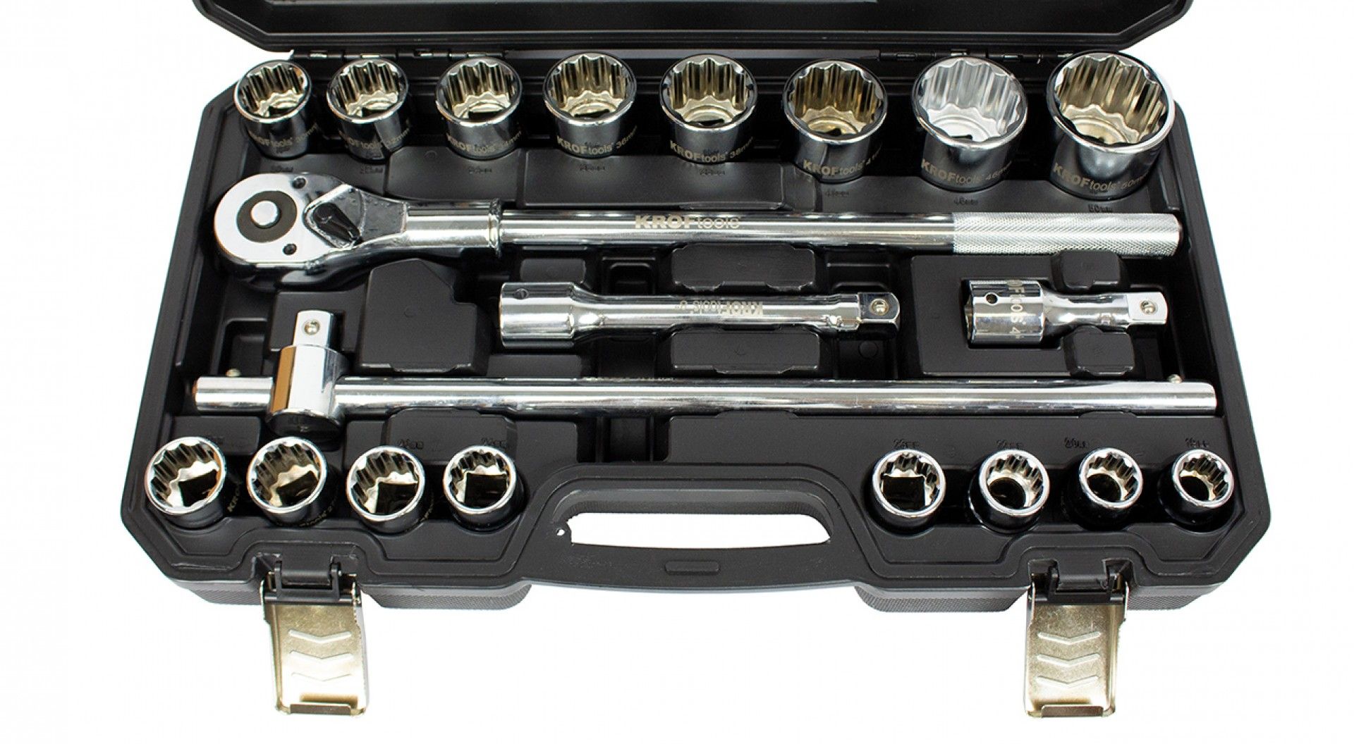 JOGO CHAVES CAIXA 21PCS 3/4" 12PT