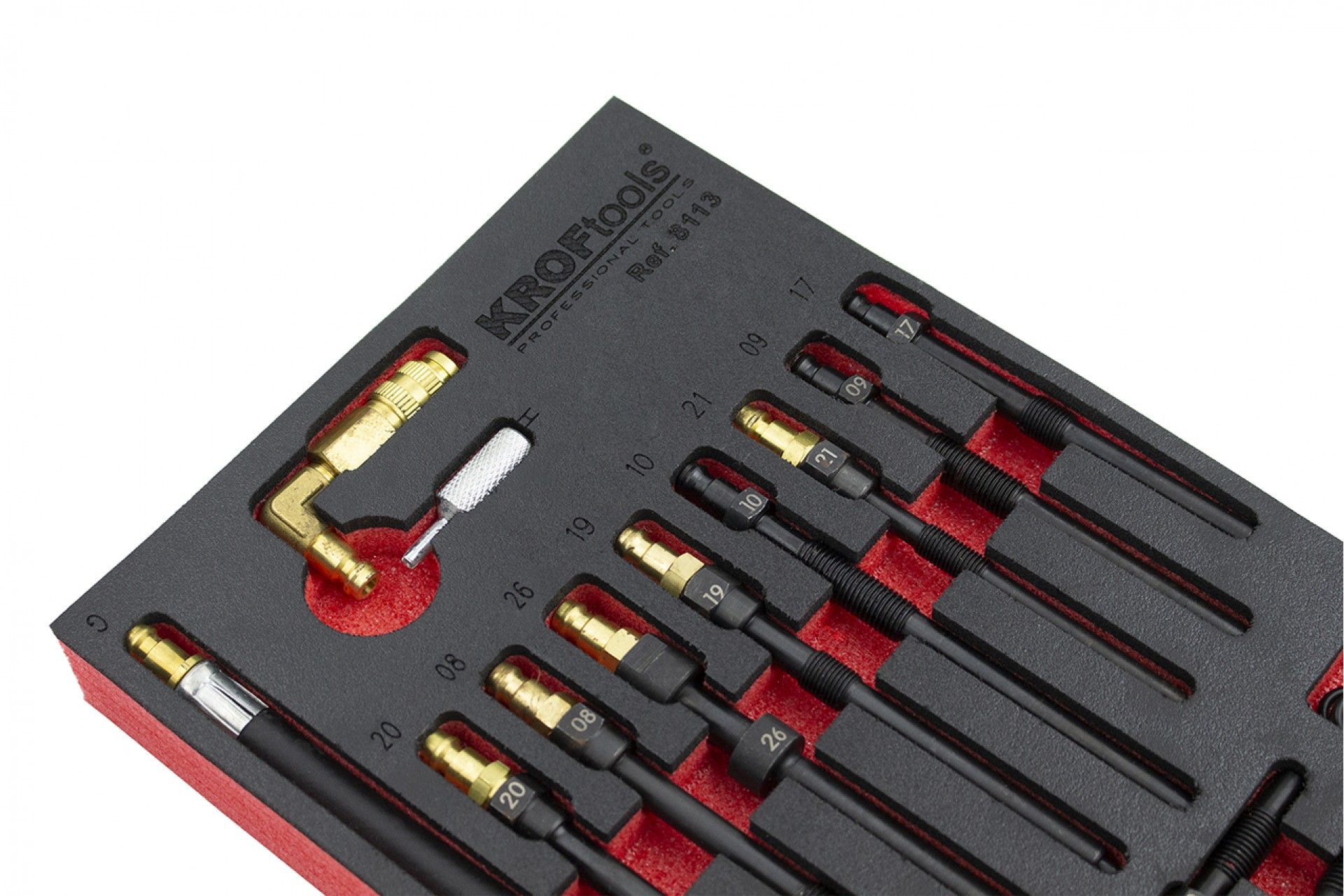 KIT ADAPTADORES PARA TESTES DE COMPRESSÃO E FUGA 30PCS