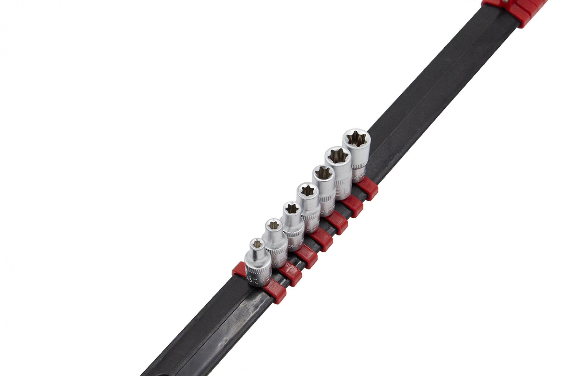 RÉGUA 7 CHAVES CAIXA 1/4" TORX FÊMEA