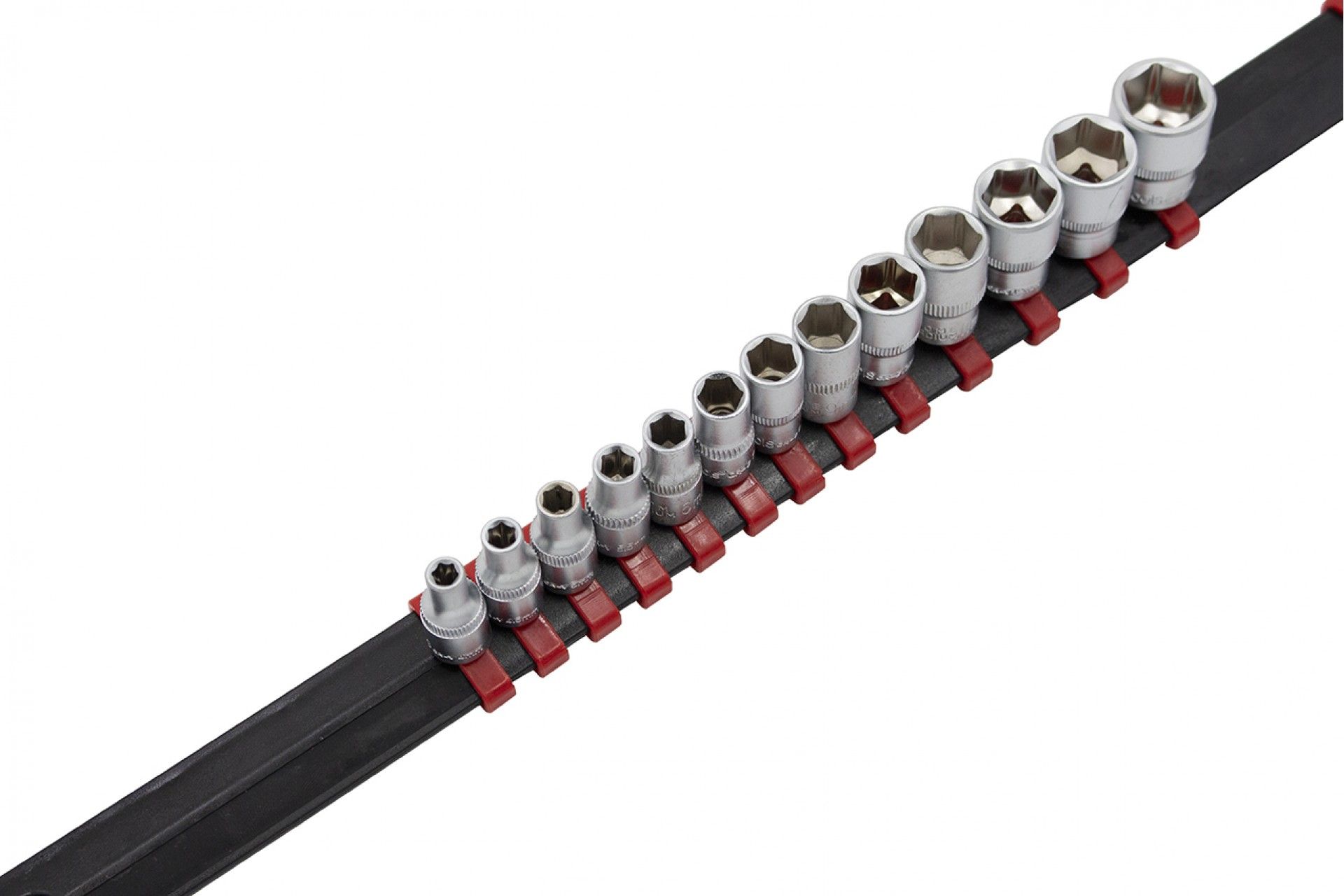 JUEGO 13 LLAVES VASO HEXAGONAL 1/4"