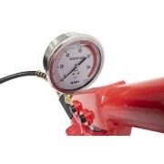 HAND OPERATED HYDRAULIC PUMP WITH GAUGE