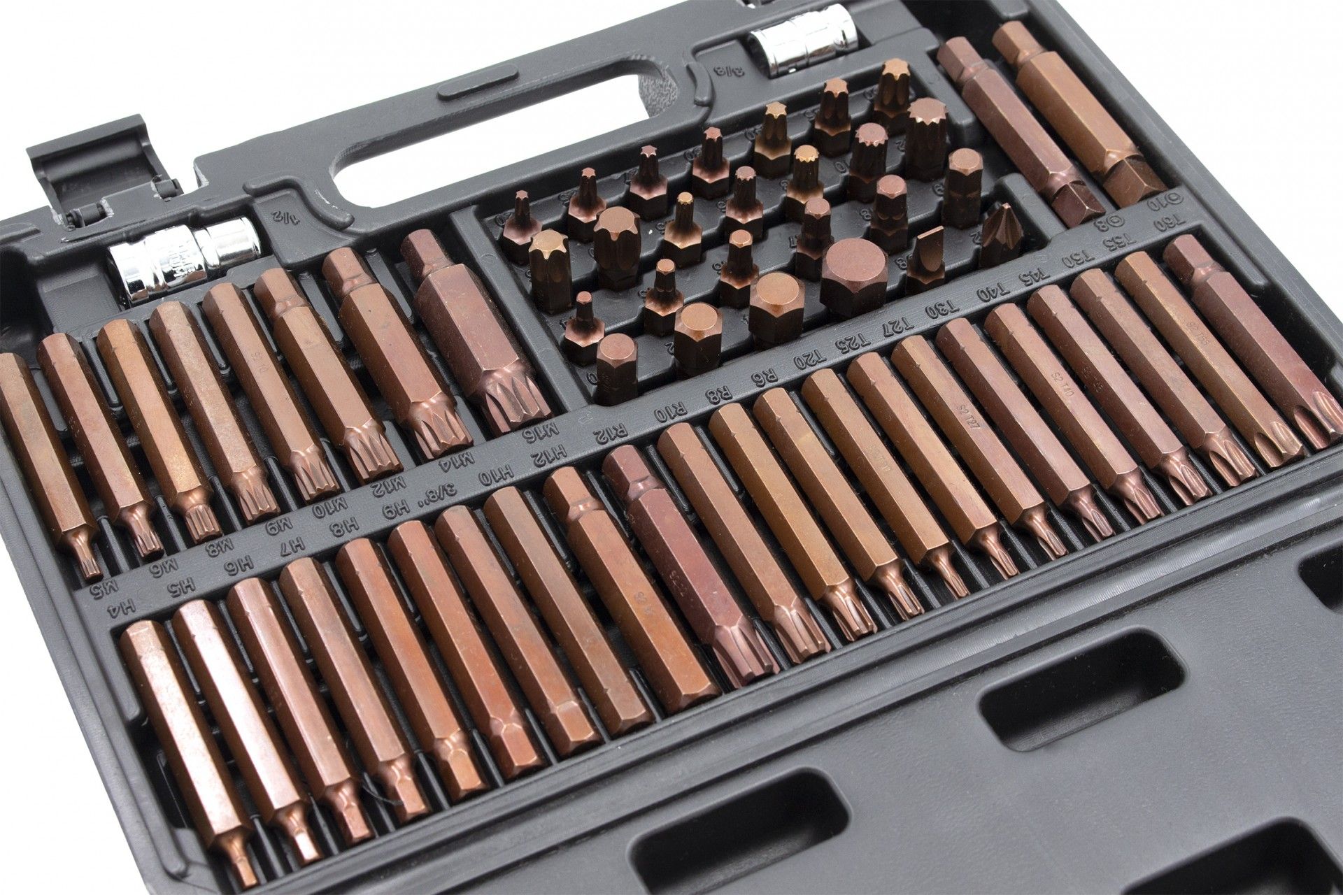 JEU DE 60 PIÈCES EMBOUTS COURTS ET LONGS 10mm