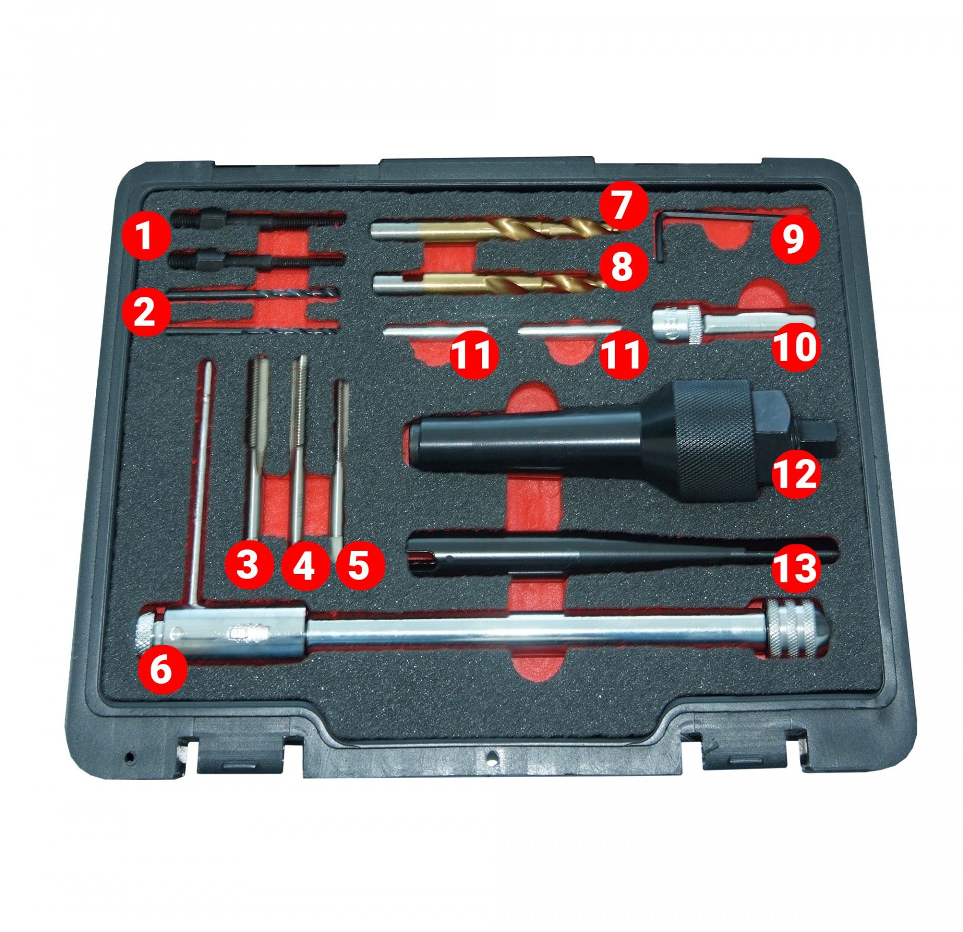 DAMAGED GLOW PLUG REMOVAL SET