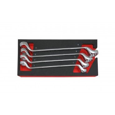 DOUBLE RING WRENCH SET 21-32mm 4PCS