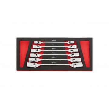 ARTICULATED SOCKET WRENCH SET 6 PCS
