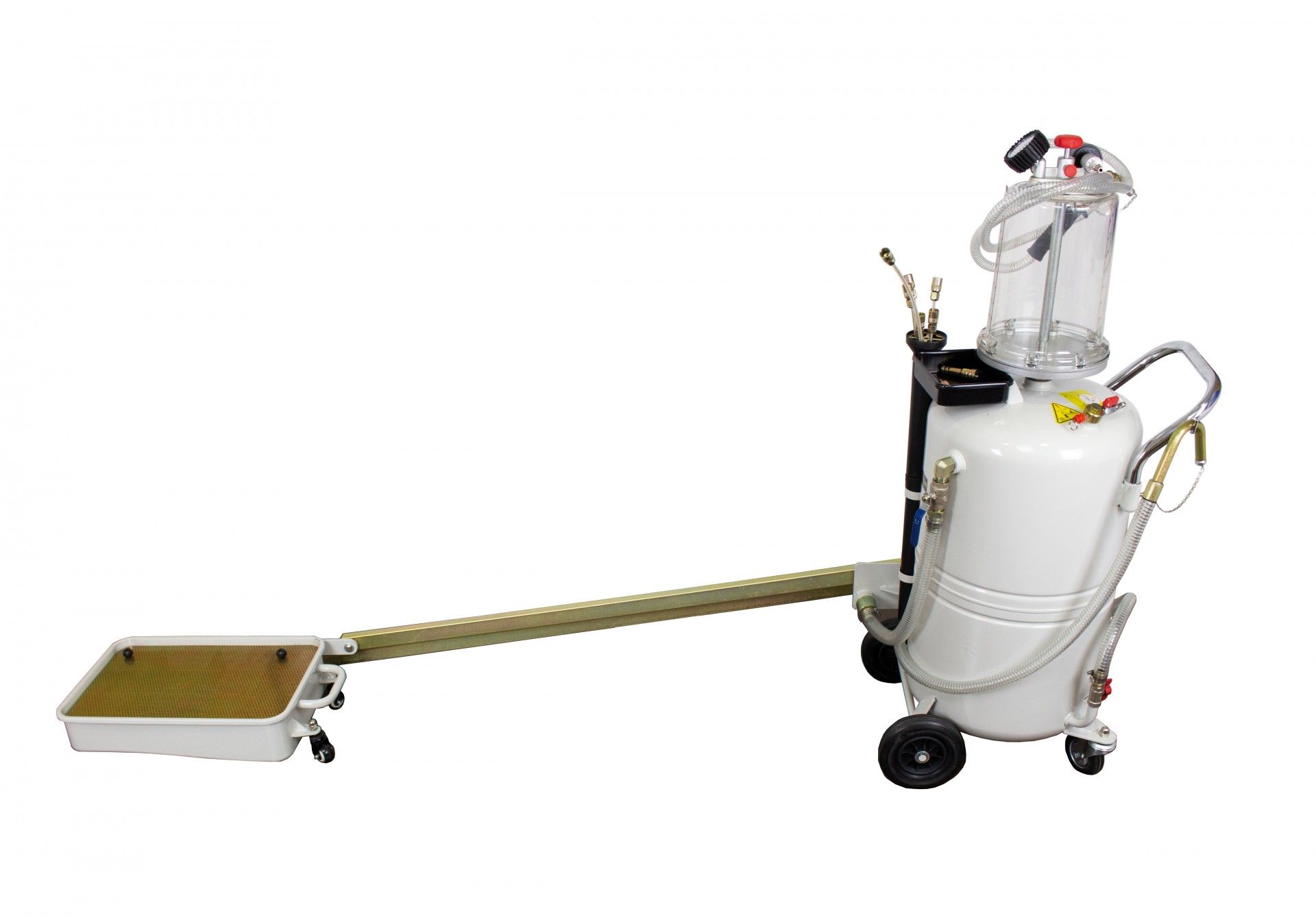 ASPIRADOR ACEITE PANTOGRAFO CON VISUALIZADOR 90L