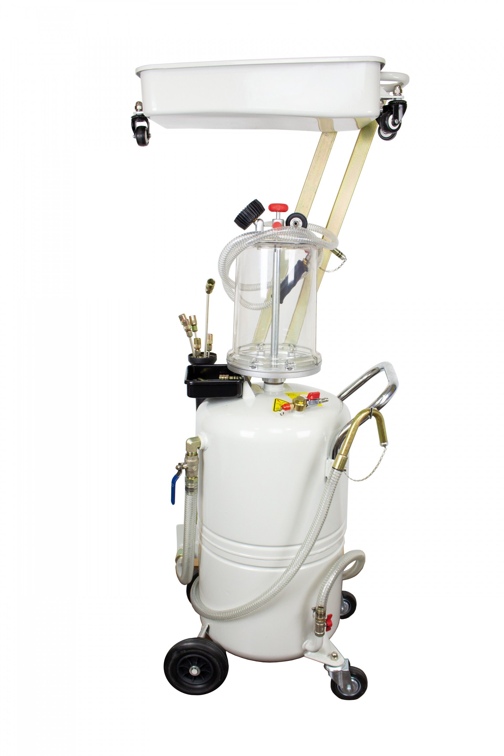 ASPIRADOR ACEITE PANTOGRAFO CON VISUALIZADOR 90L