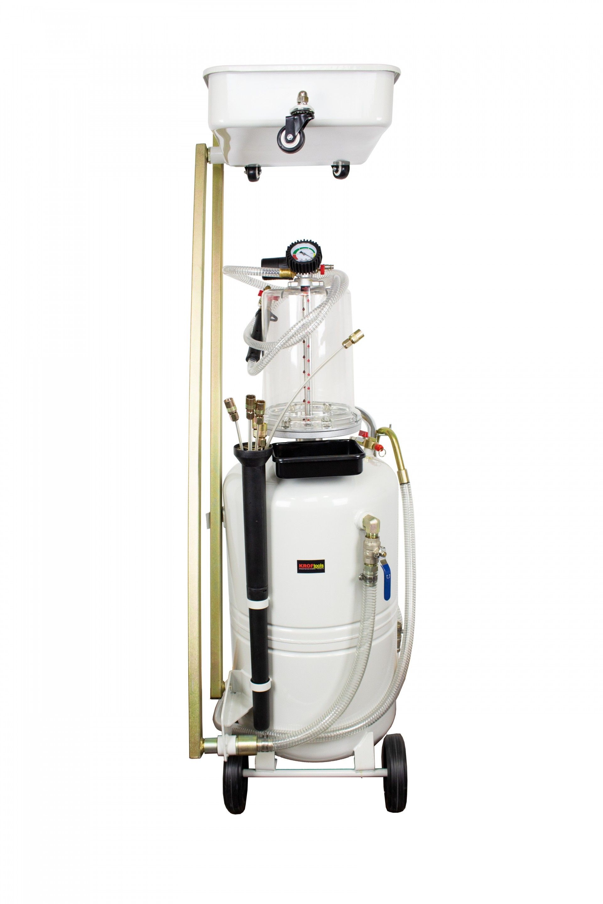 ASPIRADOR ACEITE PANTOGRAFO CON VISUALIZADOR 90L