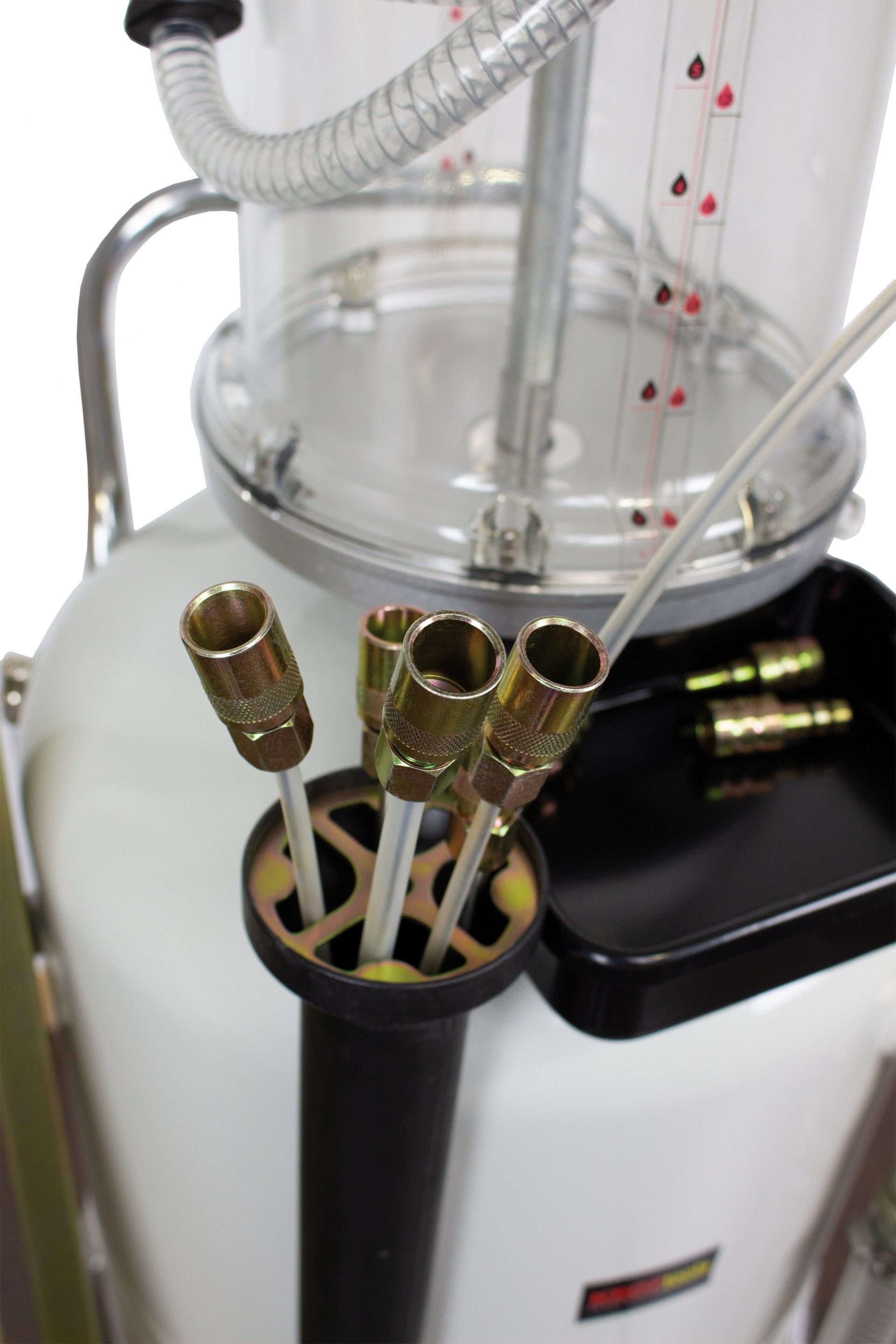 ASPIRADOR ACEITE PANTOGRAFO CON VISUALIZADOR 90L