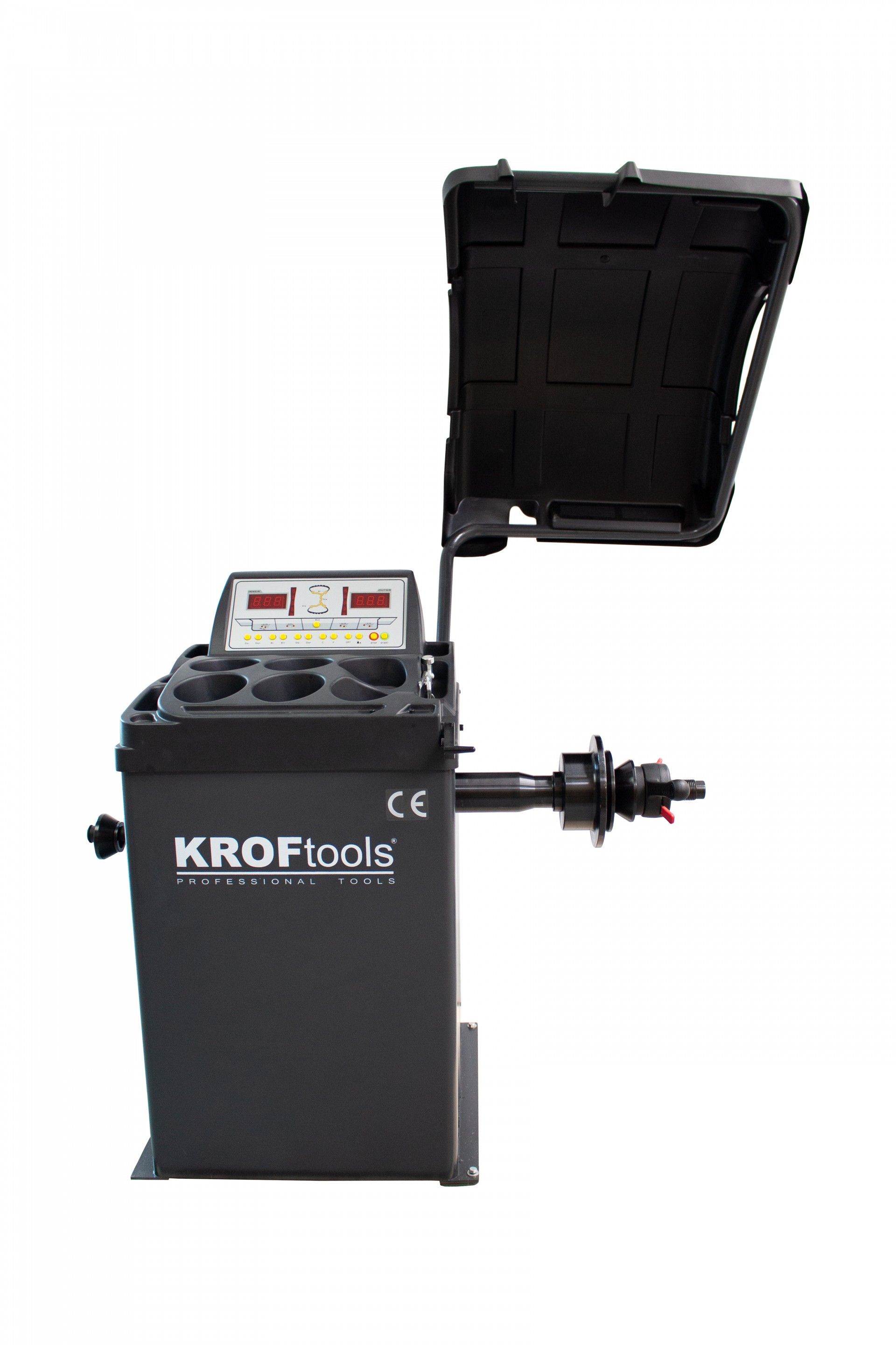 MÁQUINA CALIBRAR RODAS SEMI-AUTOMÁTICA 10"-24"