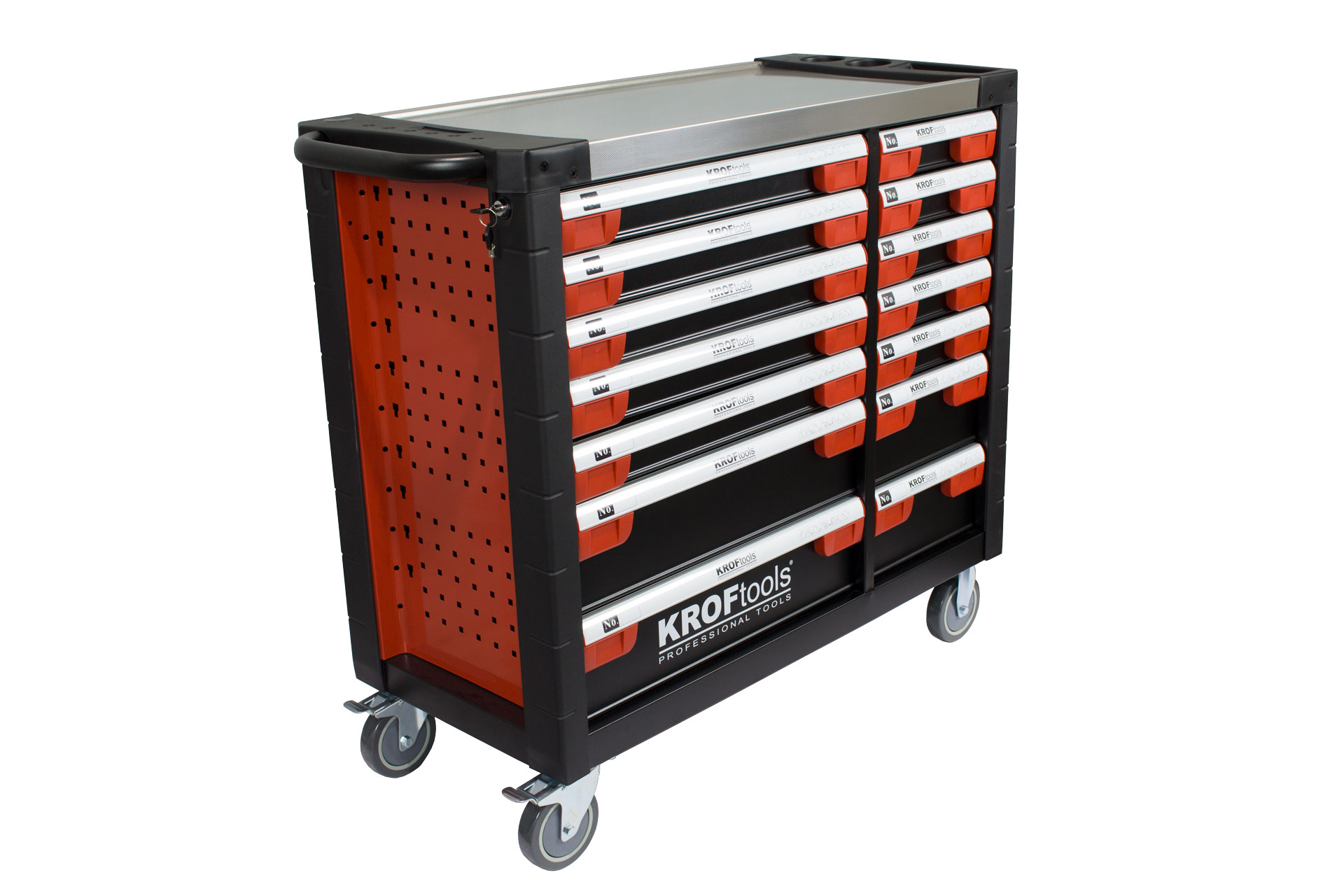 CARRO HERRAMIENTAS 14 CAJONES 353 PZS