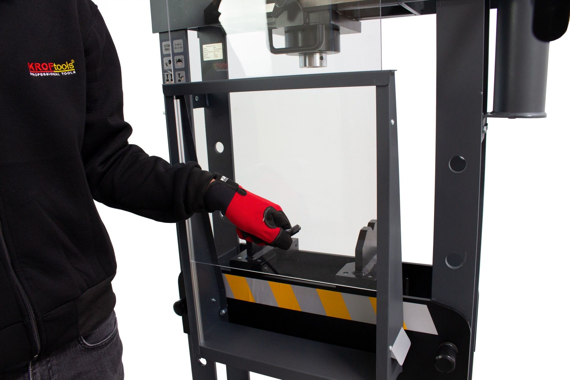 SCHERMO DI PROTEZIONE PER PRESSE 30T