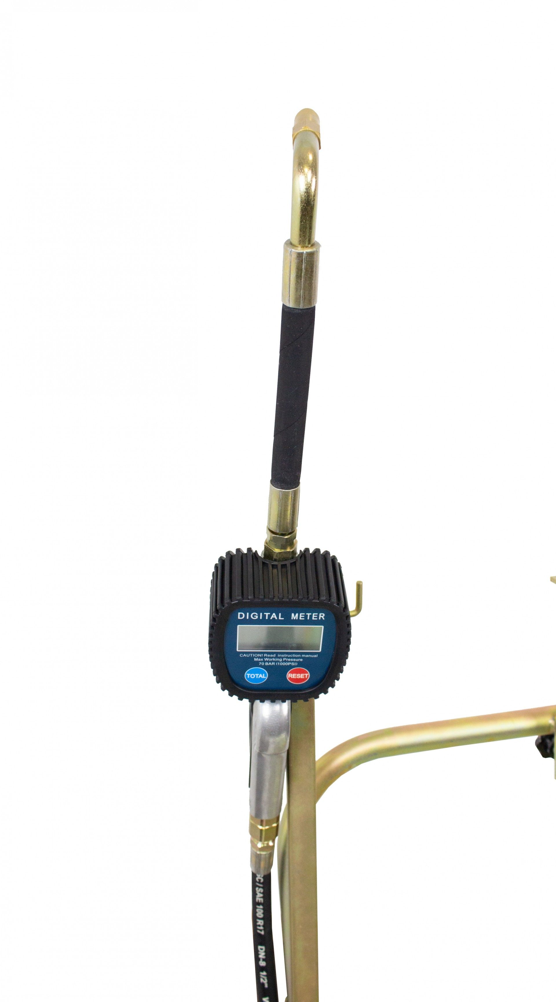 TROLLEY MOUNTED PNEUMATIC 5:1 OIL DISPENSER KIT 180-22Kg