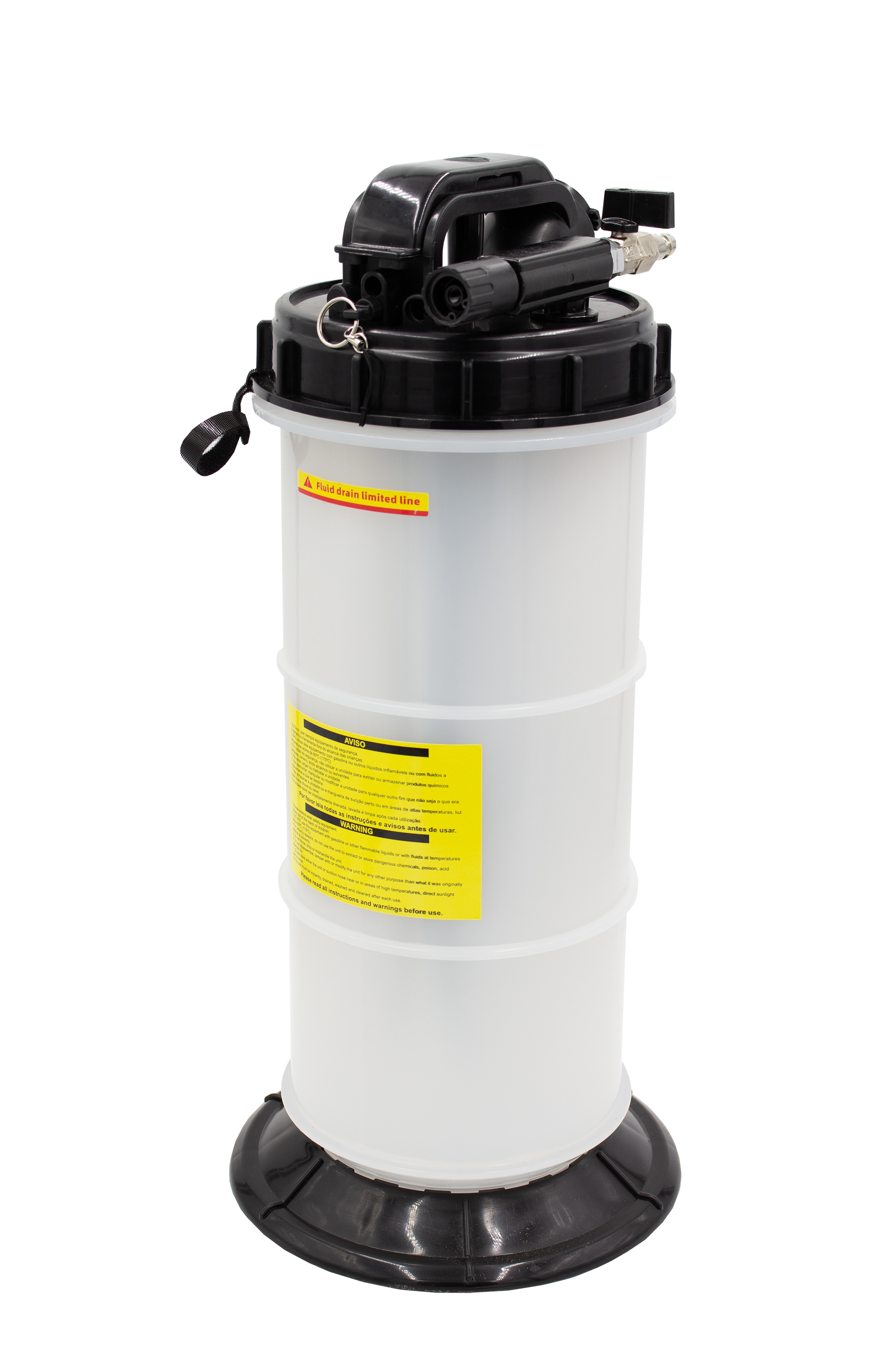 ASPIRATORE LIQUIDI MANUALE/PNEUMATICO 6L