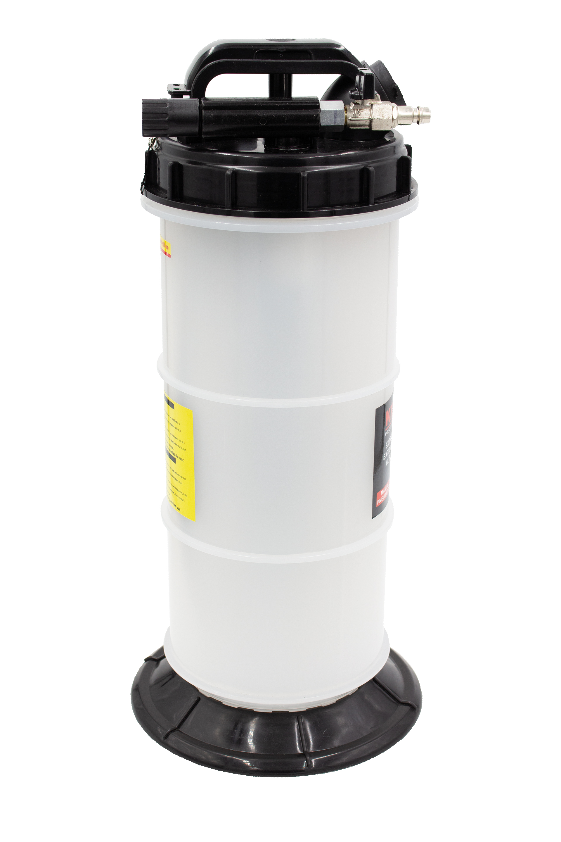 ASPIRATORE LIQUIDI MANUALE/PNEUMATICO 6L