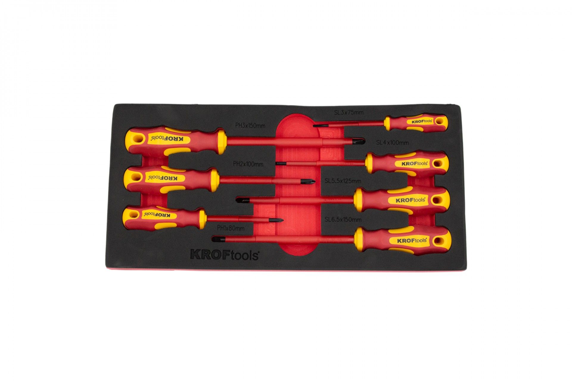 SET DI CACCIAVITI ISOLATI 7 PEZZI