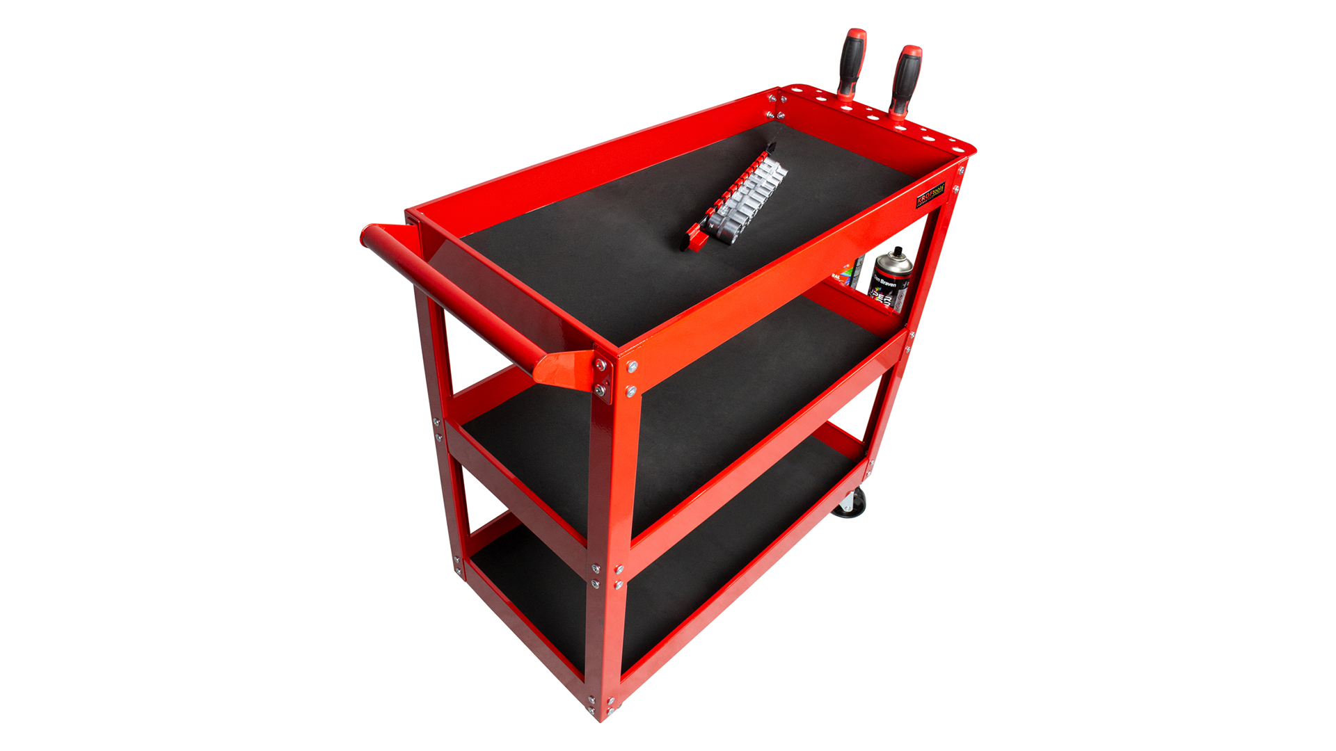 CARRO 3 BANDEJAS CON SOPORTES