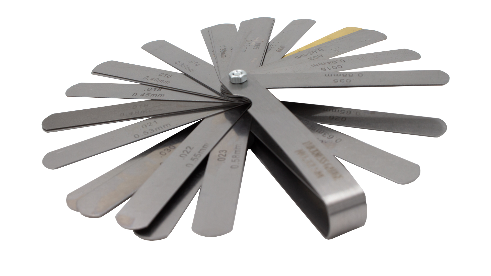 JUEGO 32 HOJAS GALGAS ESPESORES